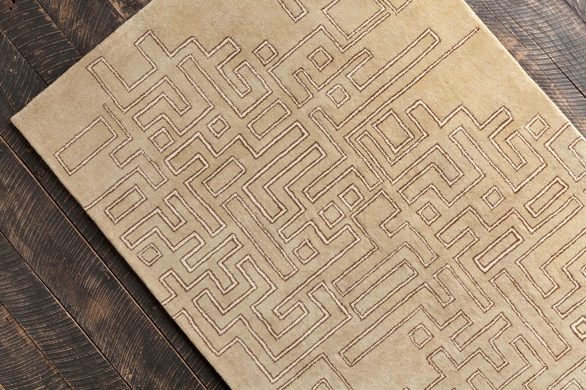 Stella Wool Rectangular Hand-tufted Rug, 8' x 10'