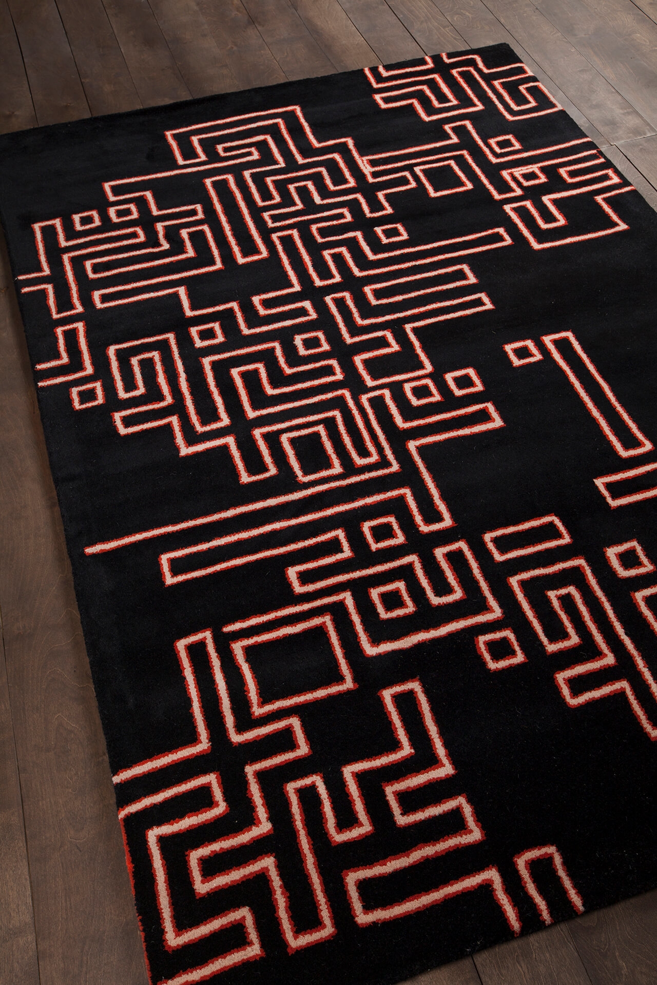 Stella Wool Rectangular Hand-tufted Rug, Composition 3