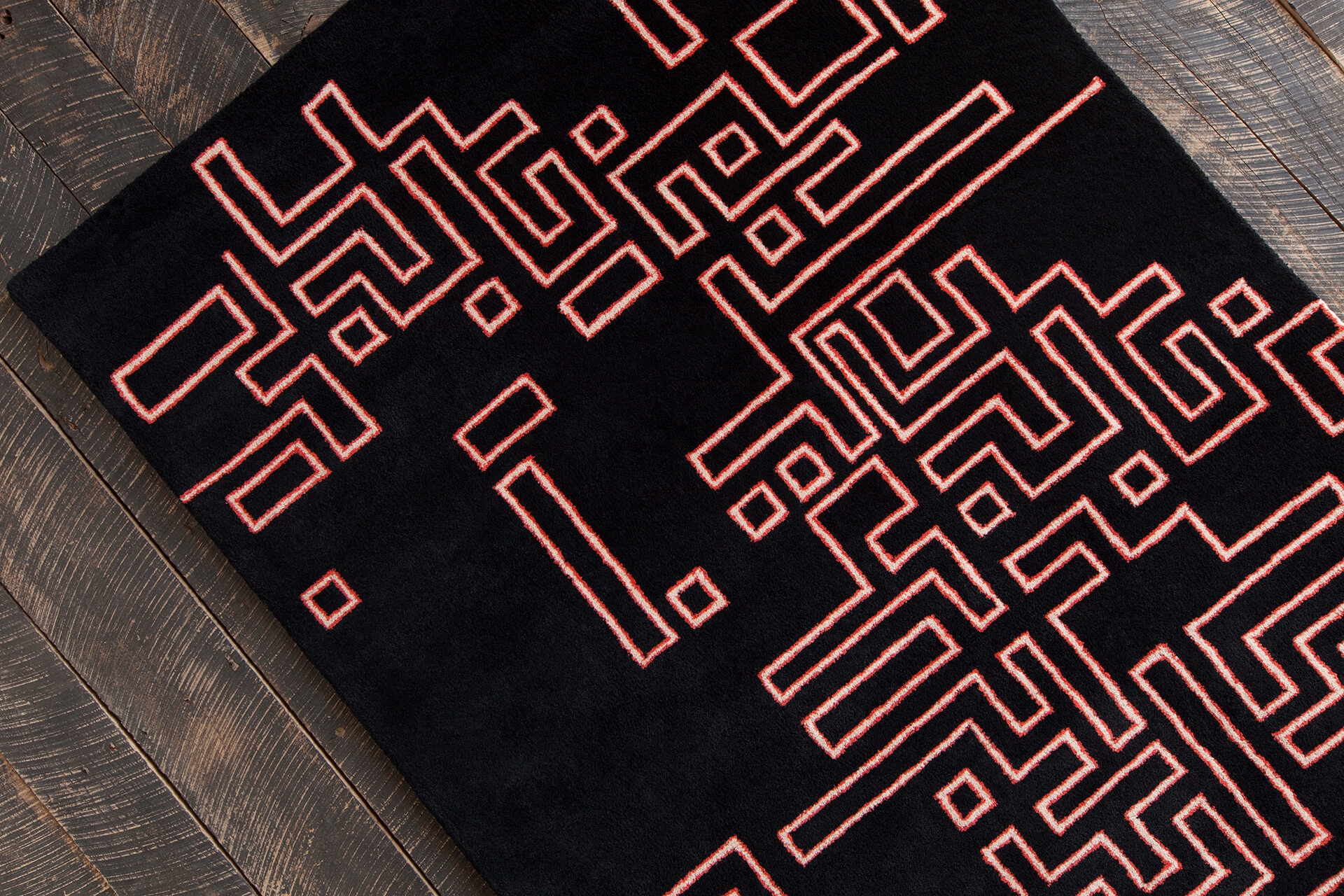 Stella Wool Rectangular Hand-tufted Rug, Composition 3