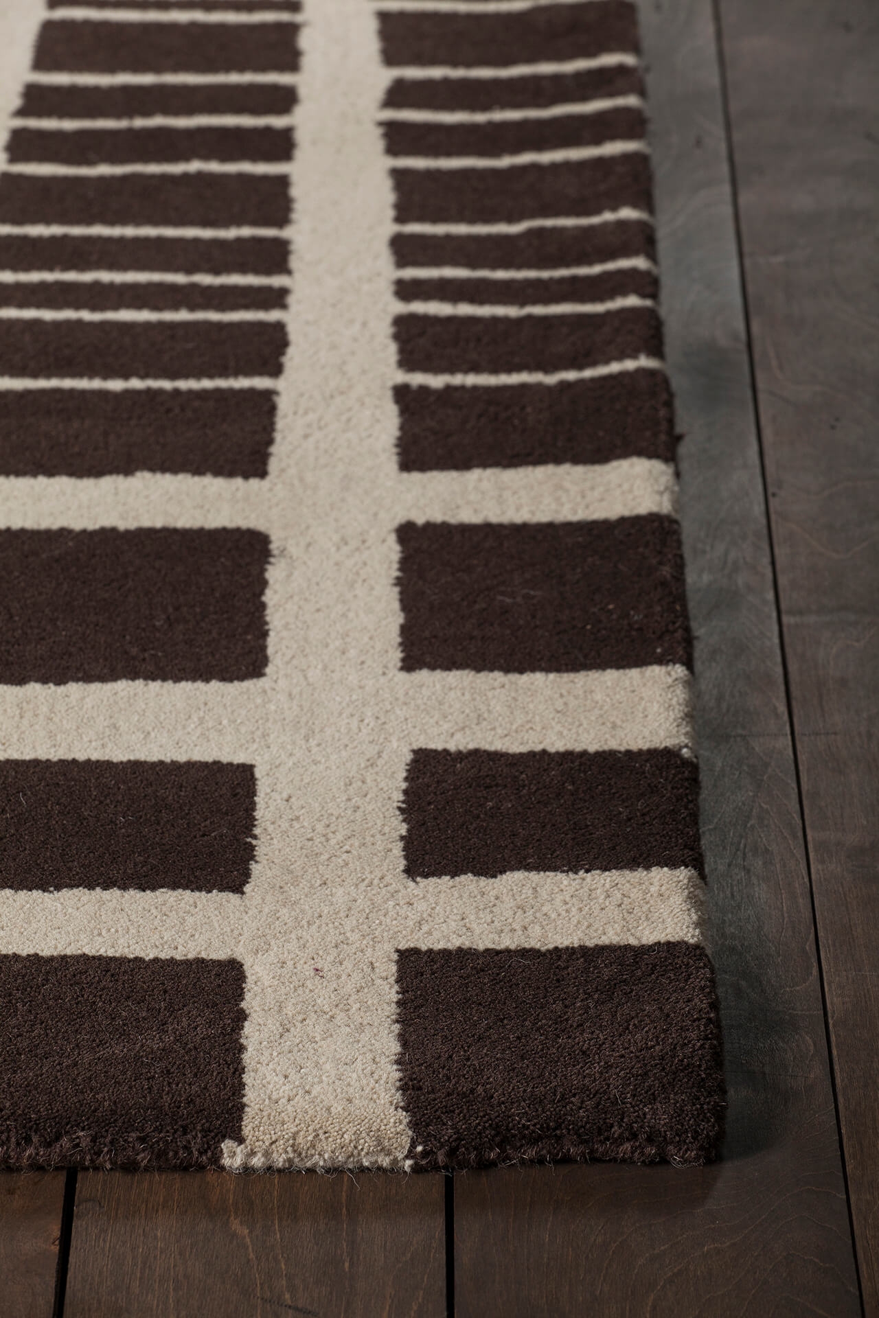 Stella Wool Rectangular Hand-tufted Rug, 5' x 7'6"