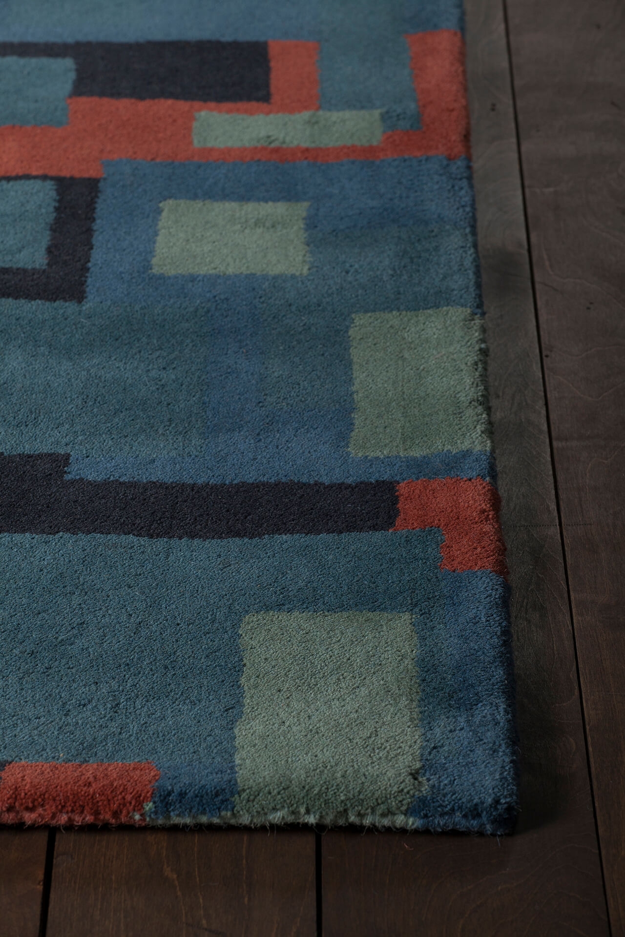 Stella Wool Rectangular Hand-tufted Rug, 5' x 7'6"