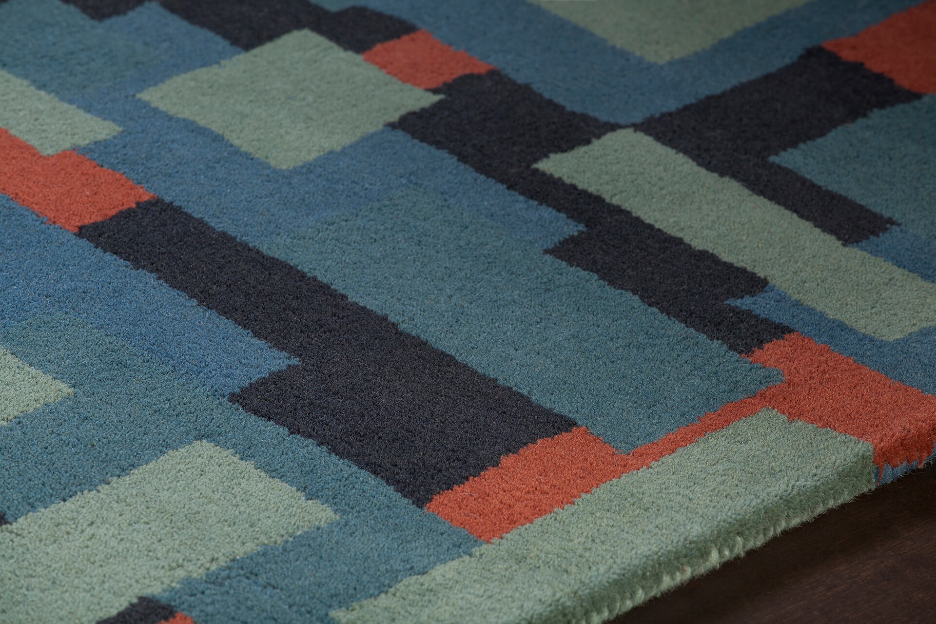 Stella Wool Rectangular Hand-tufted Rug, 8' x 10'