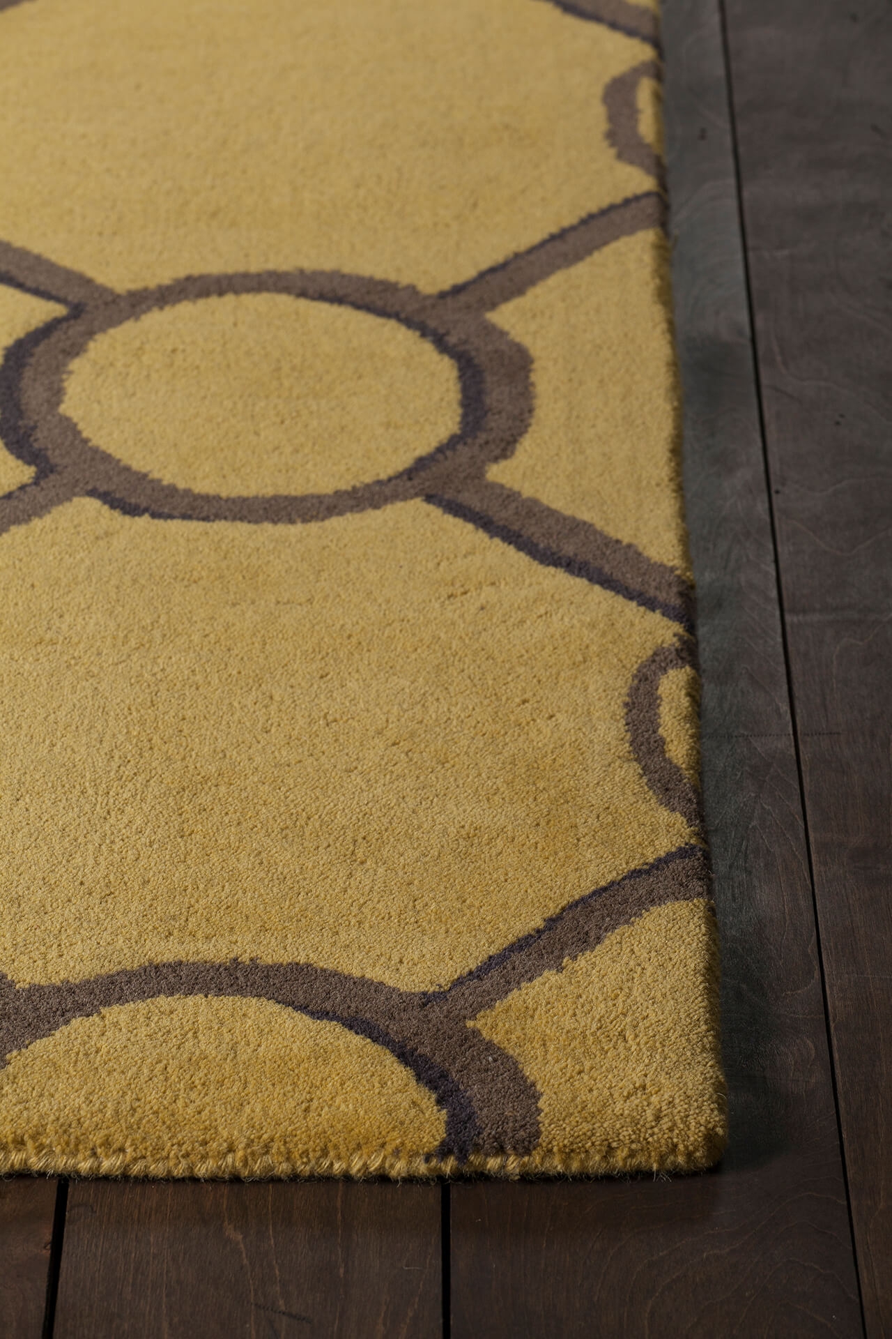 Stella Wool Rectangular Hand-tufted Rug, 5' x 7'6"