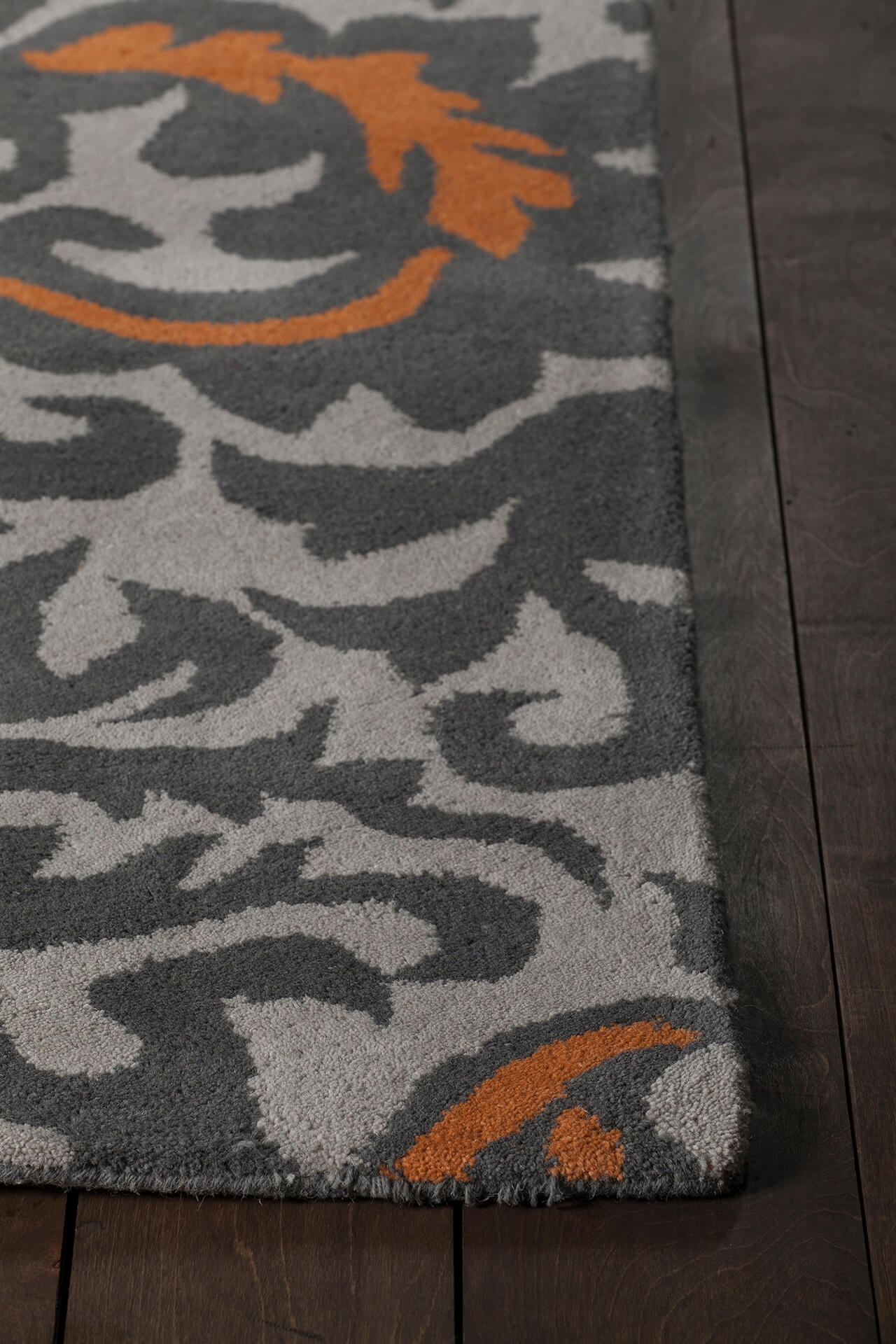 Stella Wool Rectangular Hand-tufted Rug, 5' x 7'6"