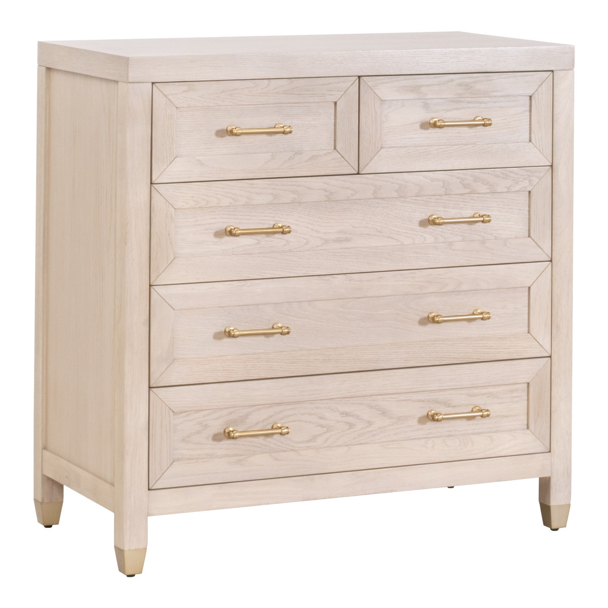 Stella Wood High Chest w/5 Drawers