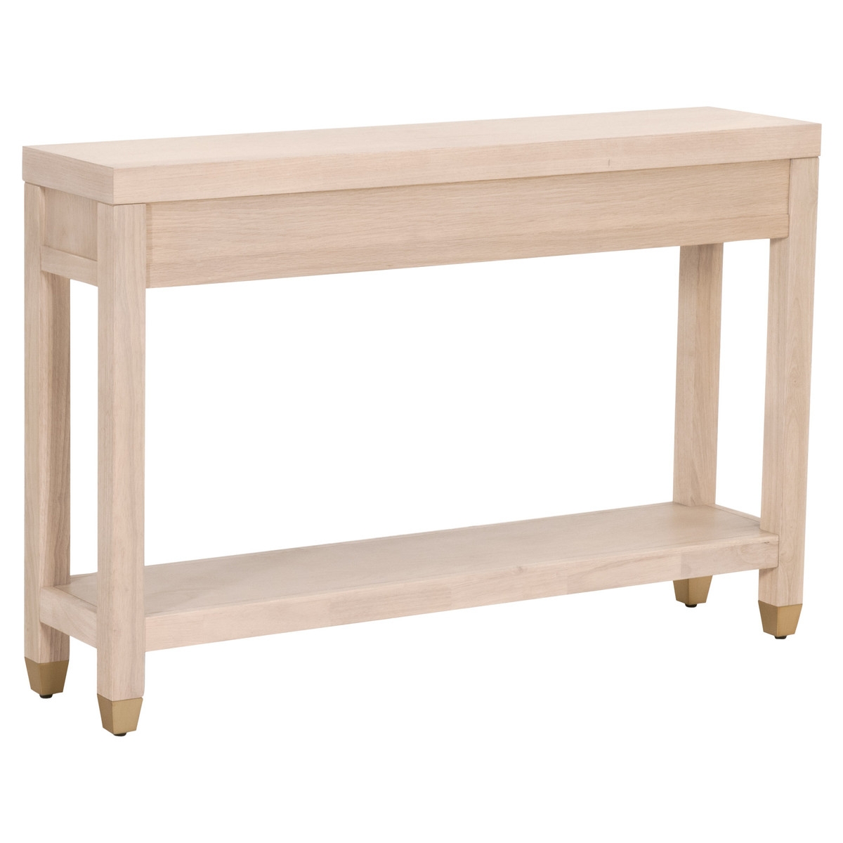 Stella Wood Narrow Console Table w/3 Drawers