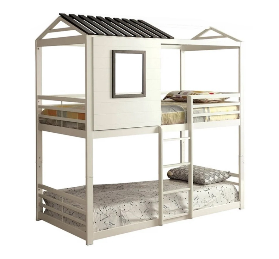 Stockholm Metal Bunk Bed, Twin Size