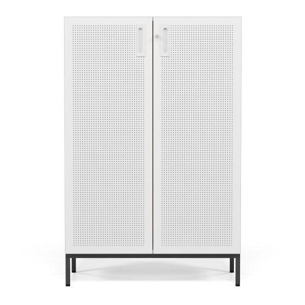 Choice 3H Cabinet w/2 Shelves & Lock & Acoustic Doors