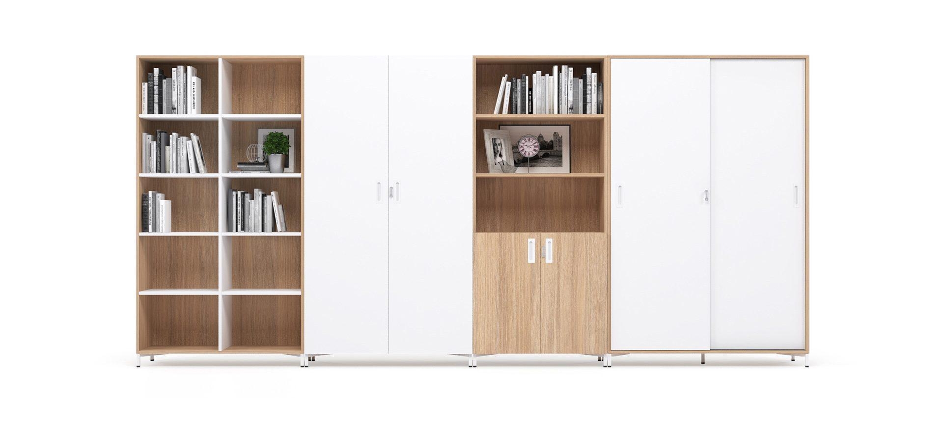 Choice 5H Office Cabinet w/Lock & 4 Shelves, Width 39.3"