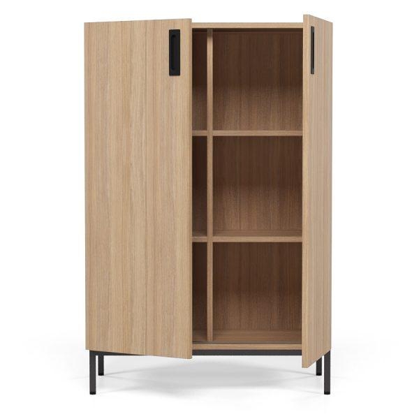 Choice 3H Office Cabinet w/2 Shelves & Lock, Width 31.4"