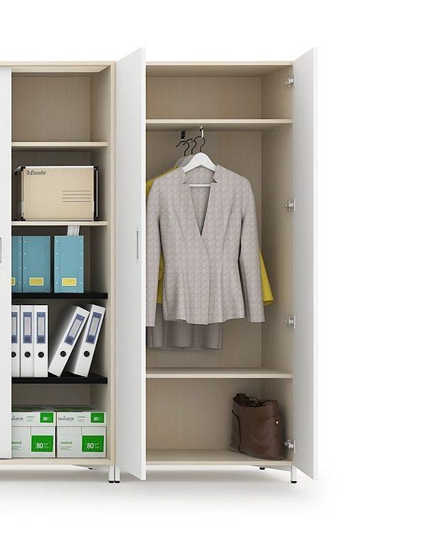 Choice 4H Office Wardrobe w/Pull-out Hanging Rail
