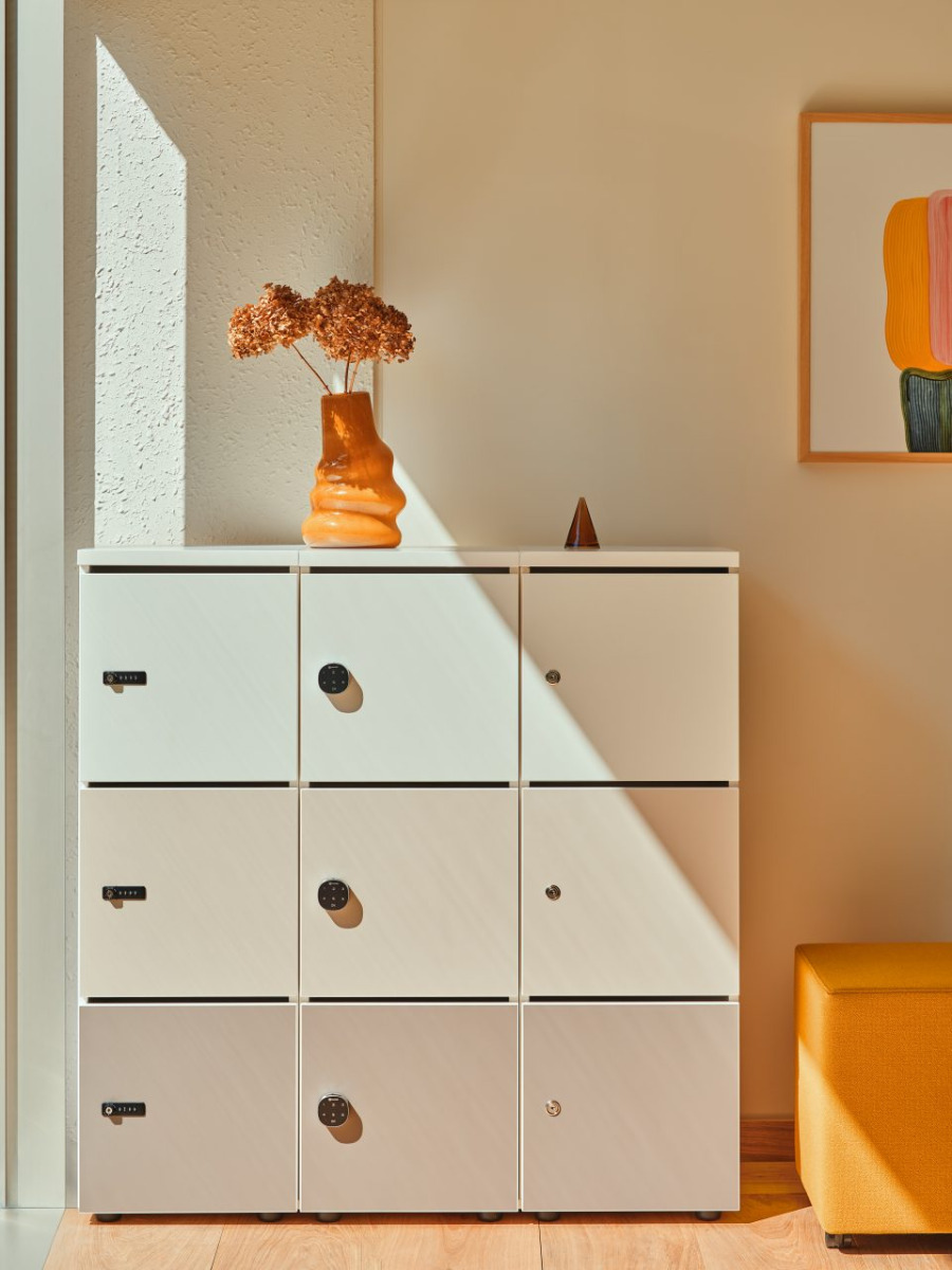 Standard Office Locker Storage Cabinet w/Lock