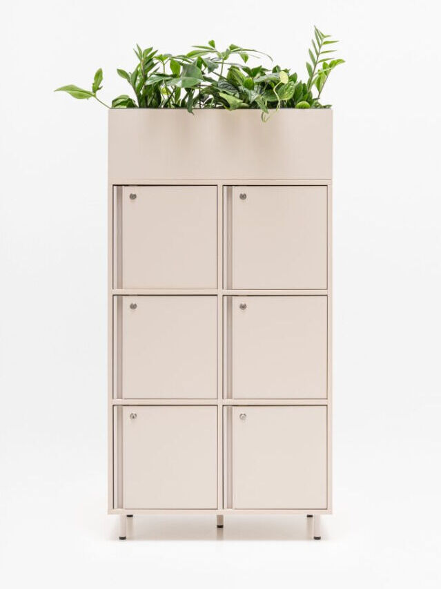 Locker Plus Office Storage Cabinet w/Lock