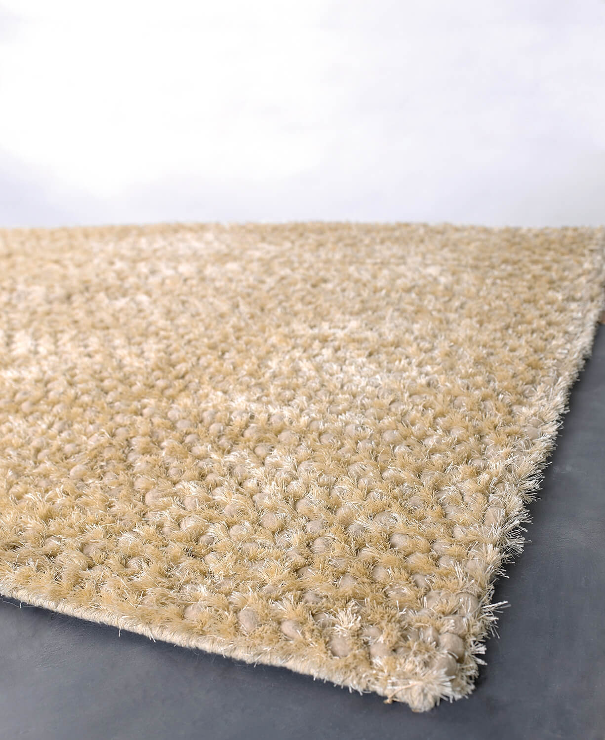 Strata Wool/Polyester Rectangular Handmade Rug, 5' x 7'6"