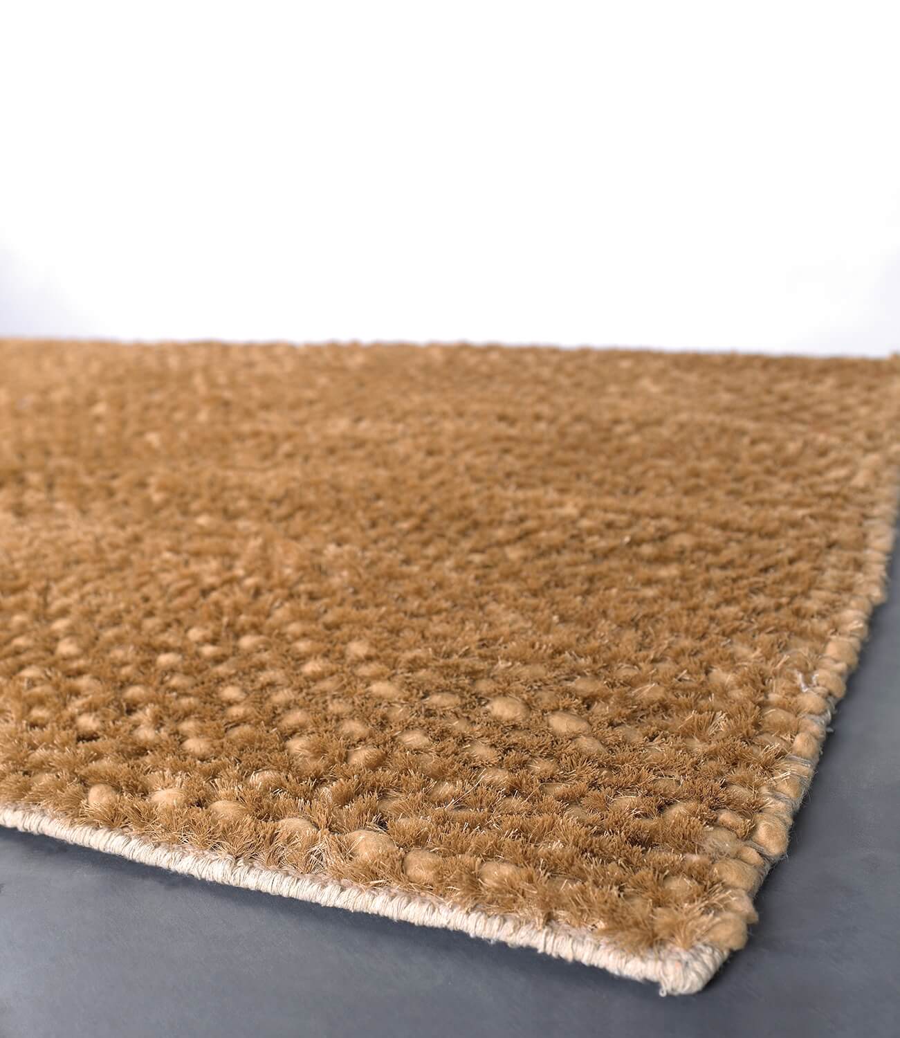 Strata Wool/Polyester Rectangular Handmade Rug, 5' x 7'6"