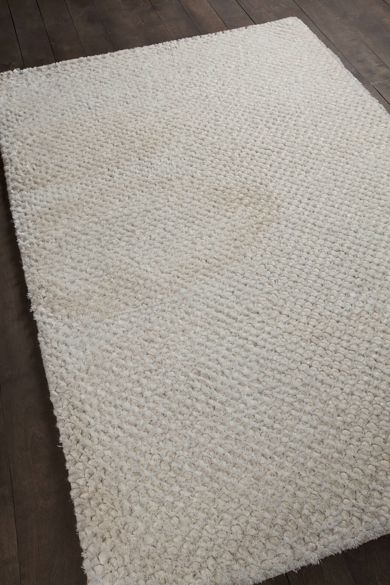 Strata Wool/Polyester Rectangular Handmade Rug, 7'9" x 10'6"