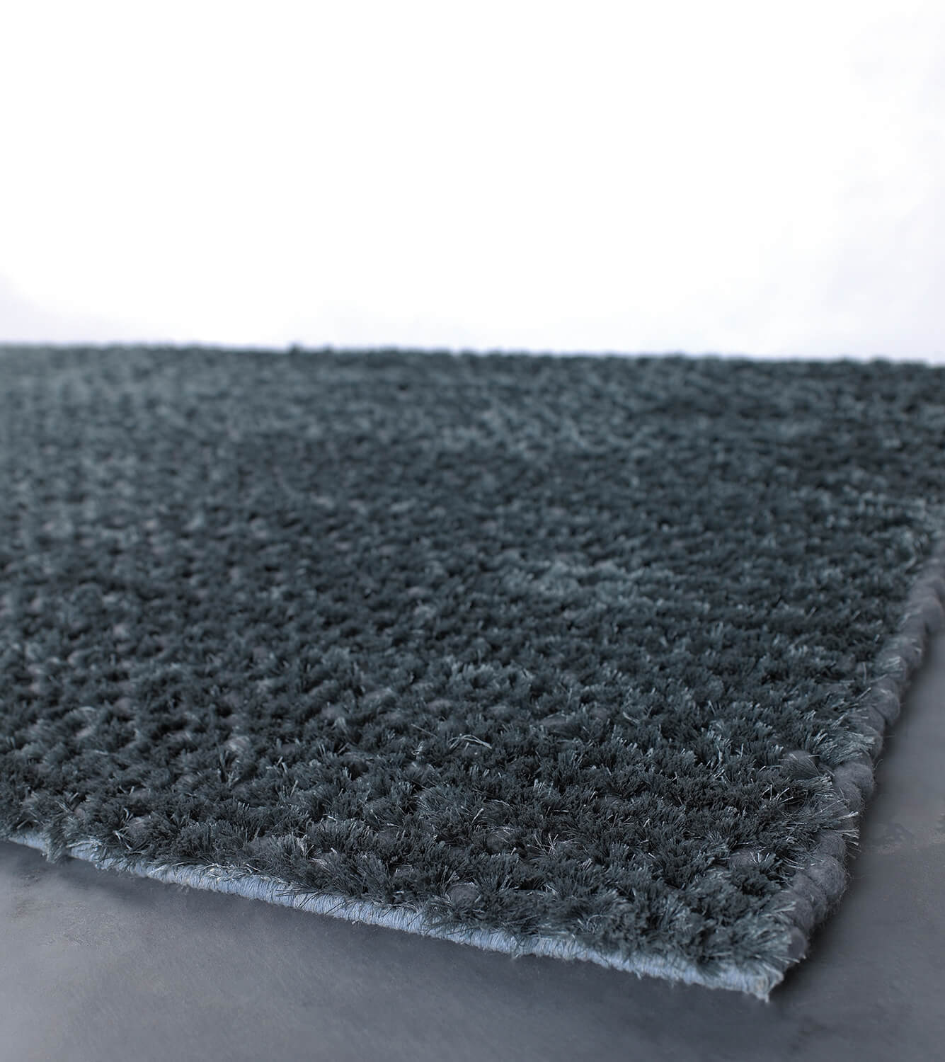 Strata Wool/Polyester Rectangular Handmade Rug, 5' x 7'6"