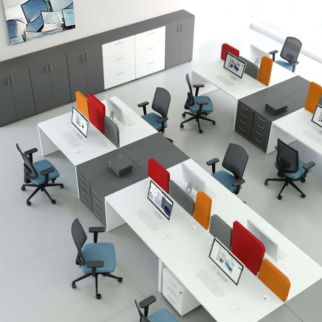 OGI_V Rectangular Office Desk