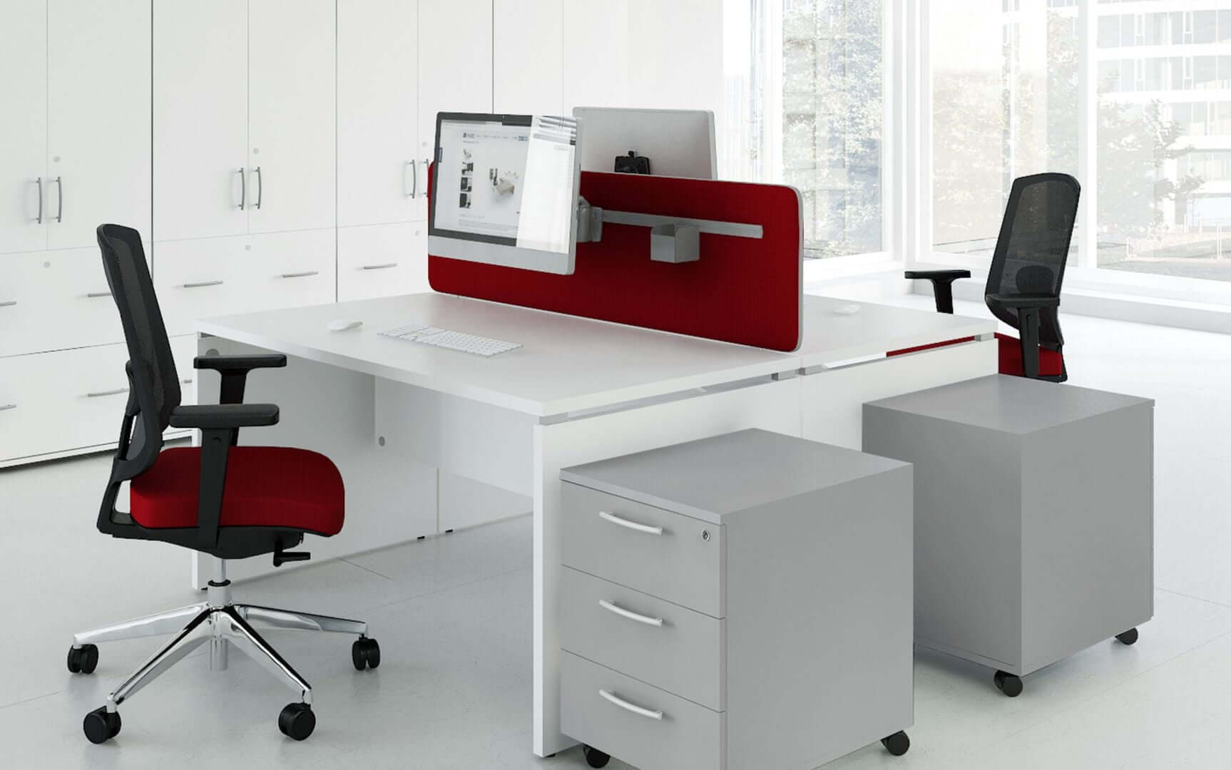 OGI_V Rectangular Office Desk