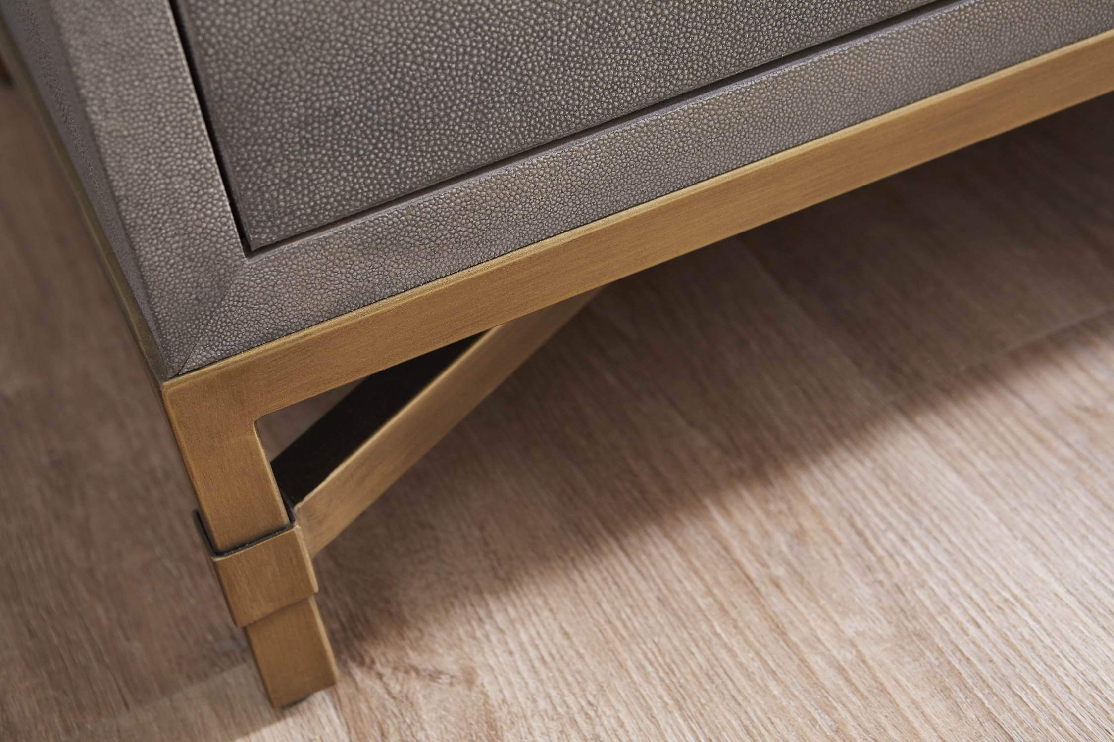 Strand Shagreen 3-Drawer Nightstand