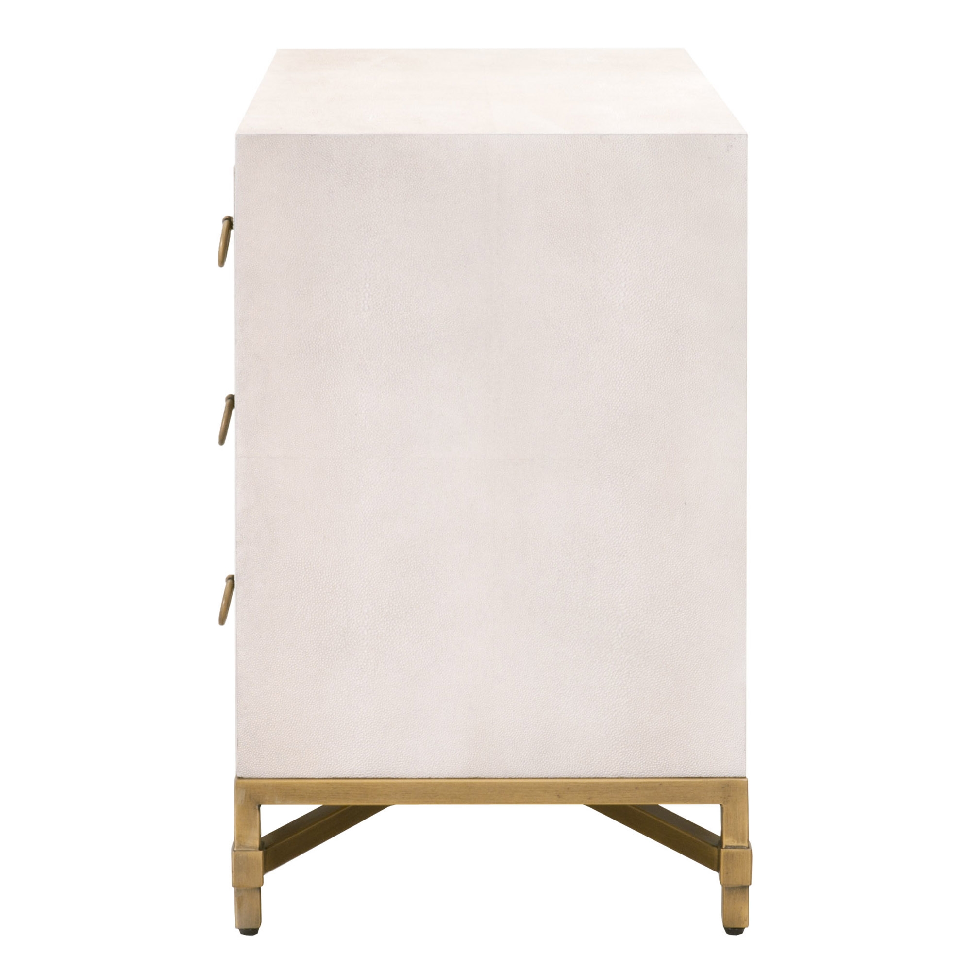 Strand Shagreen 3-Drawer Nightstand