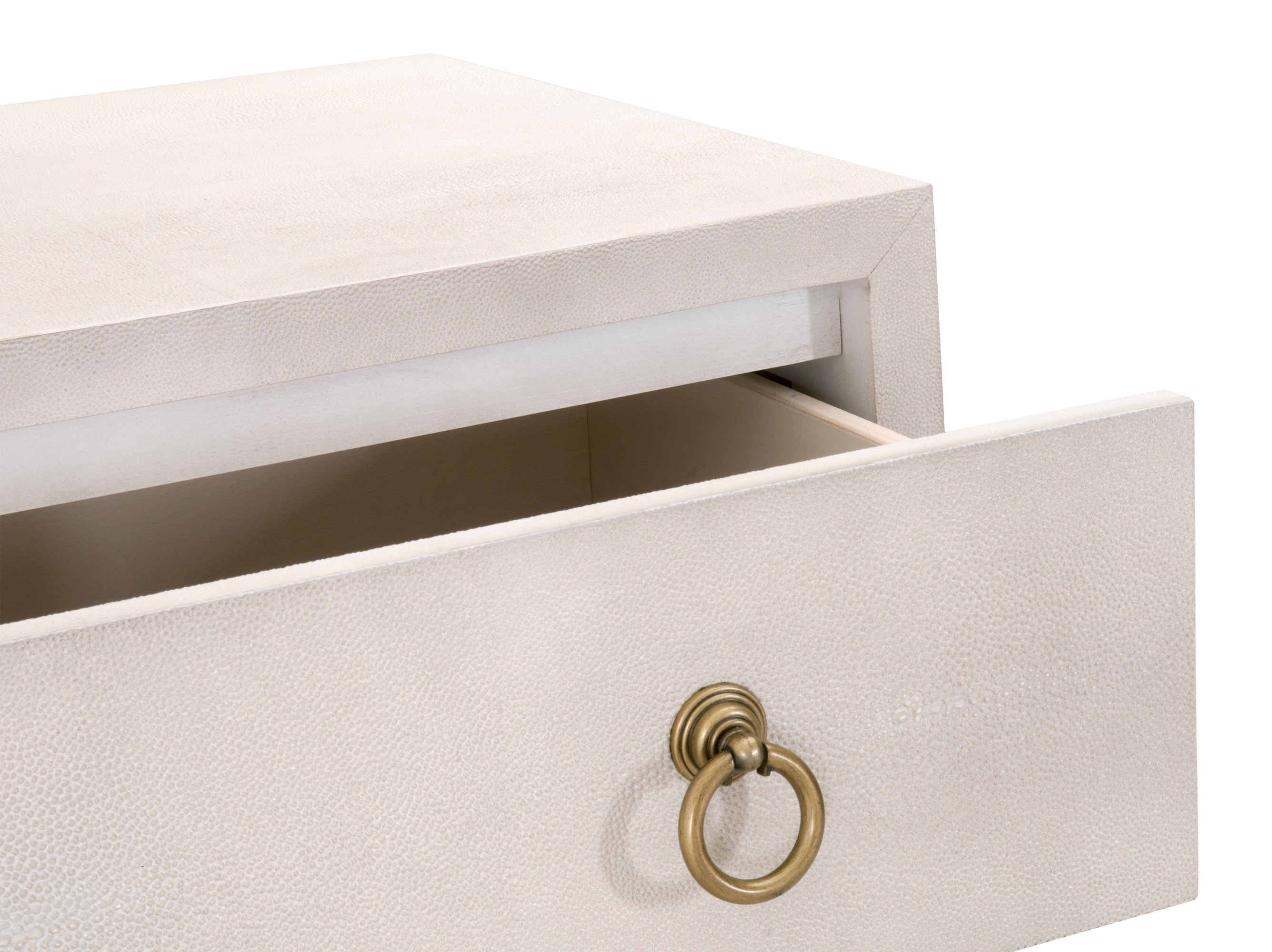 Strand Shagreen 3-Drawer Nightstand
