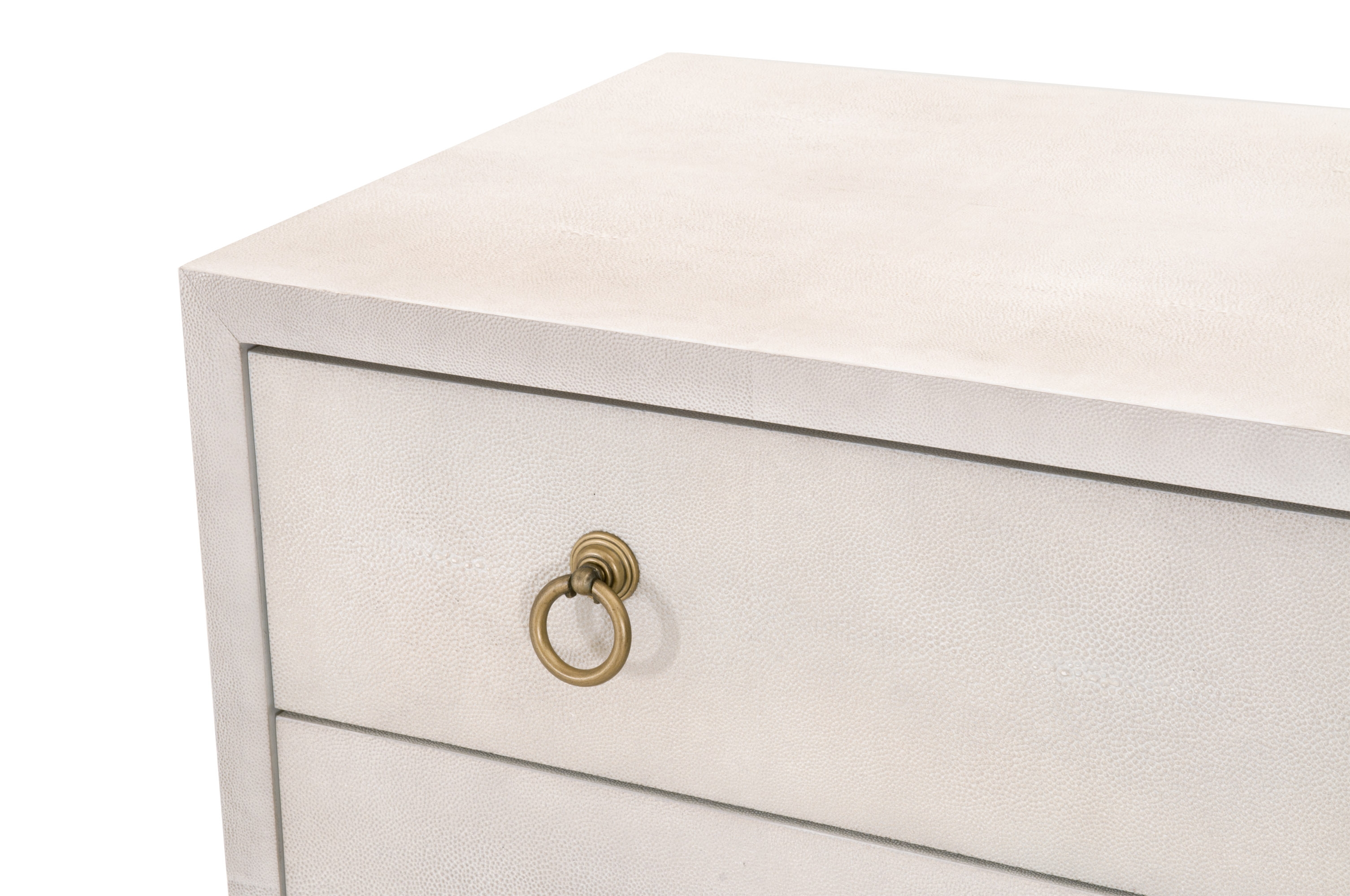 Strand Shagreen 3-Drawer Nightstand