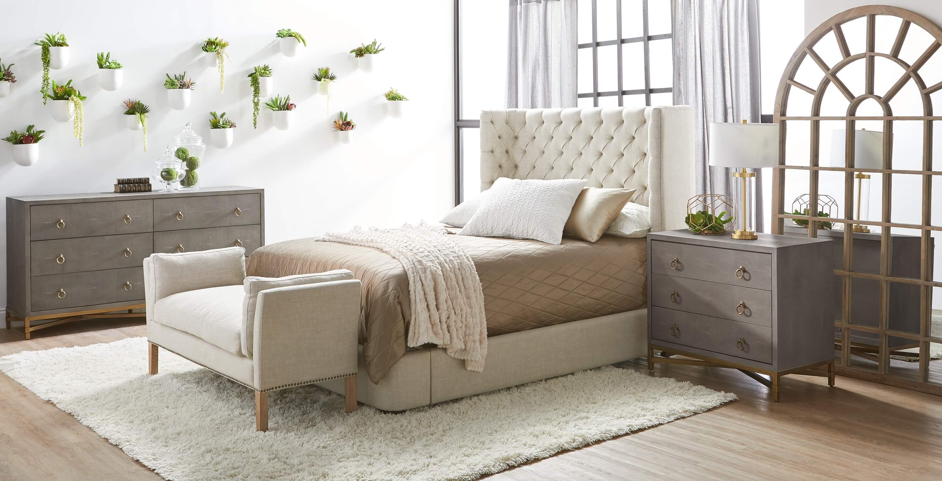 Strand Shagreen 6-Drawer Double Dresser