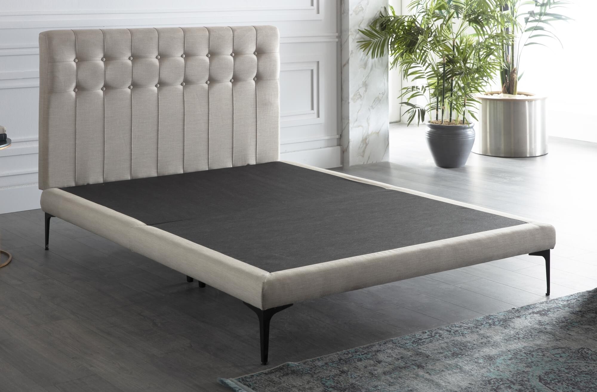 Stratton Tufted Twin Size Bed In A Box