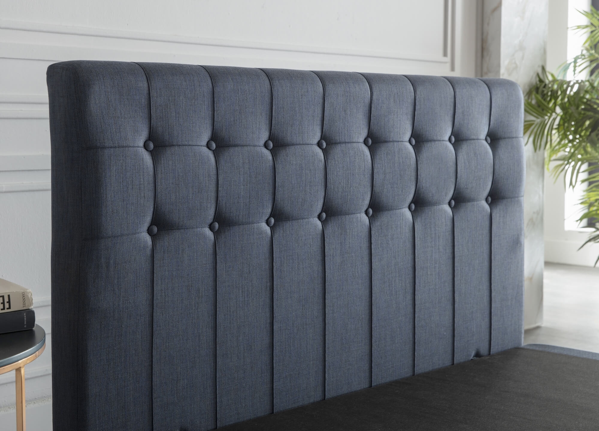 Stratton Tufted King Size Bed In A Box