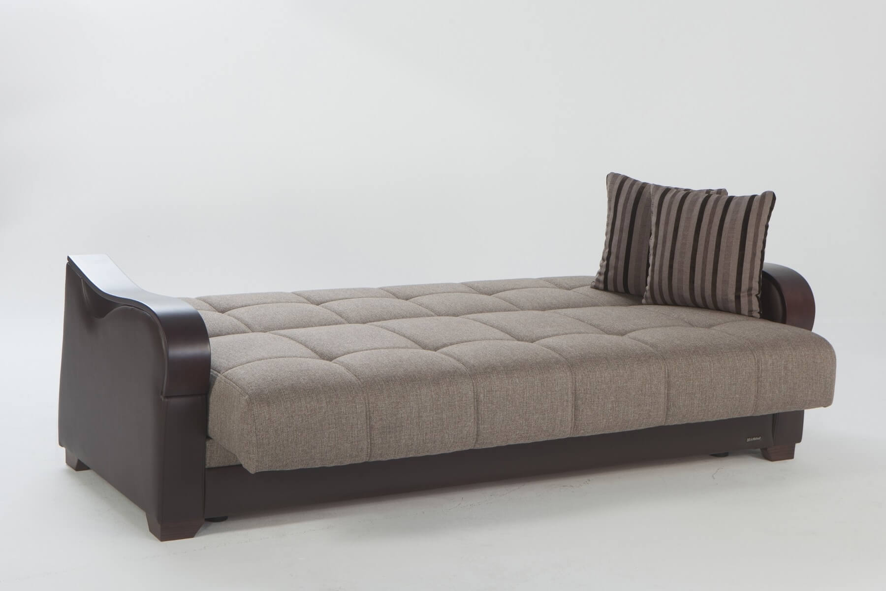 Bennett Redeyef Brown Vynil Living Room Sleeper