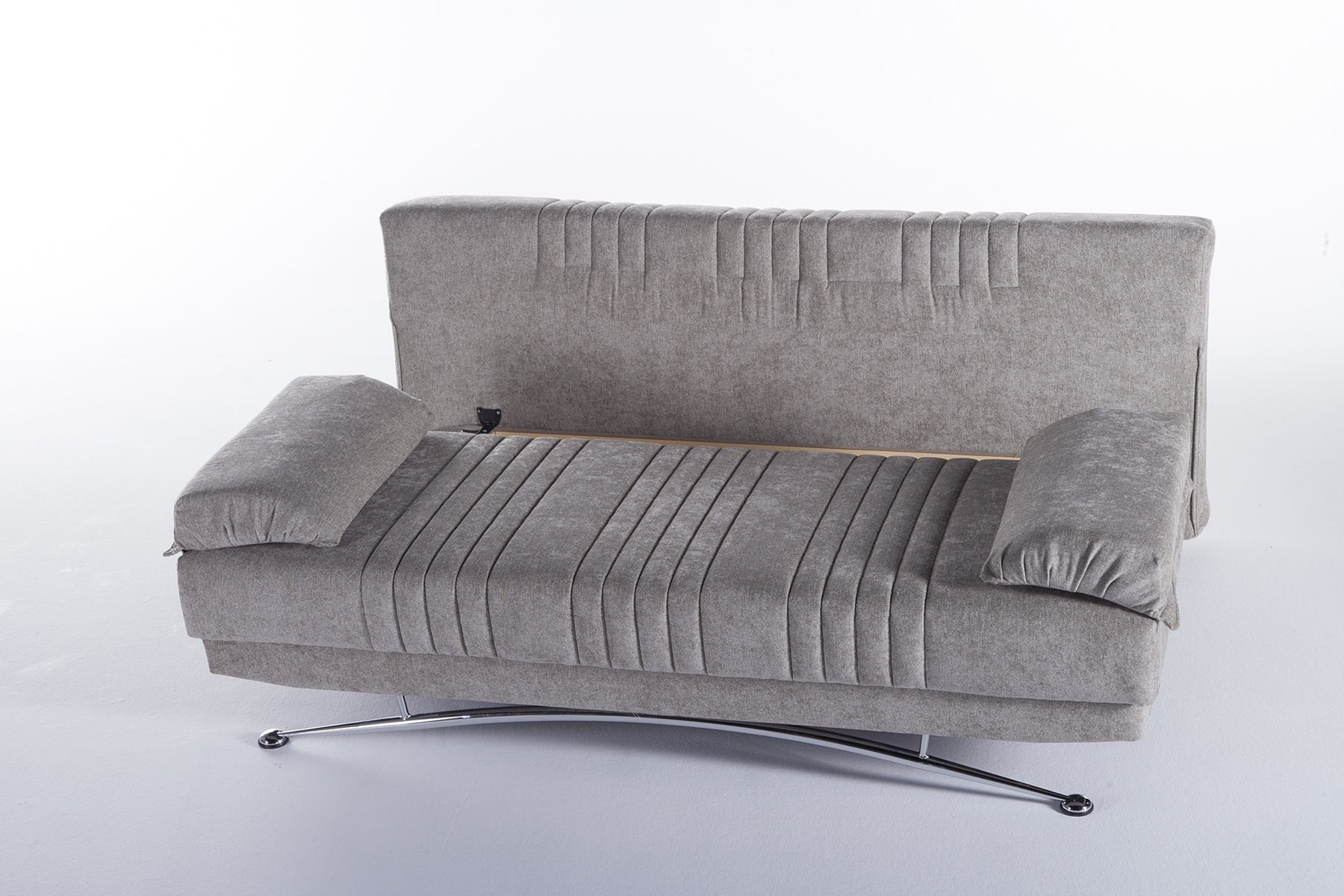 Fantasy Chenille Fabric Storage Sleeper Sofabed