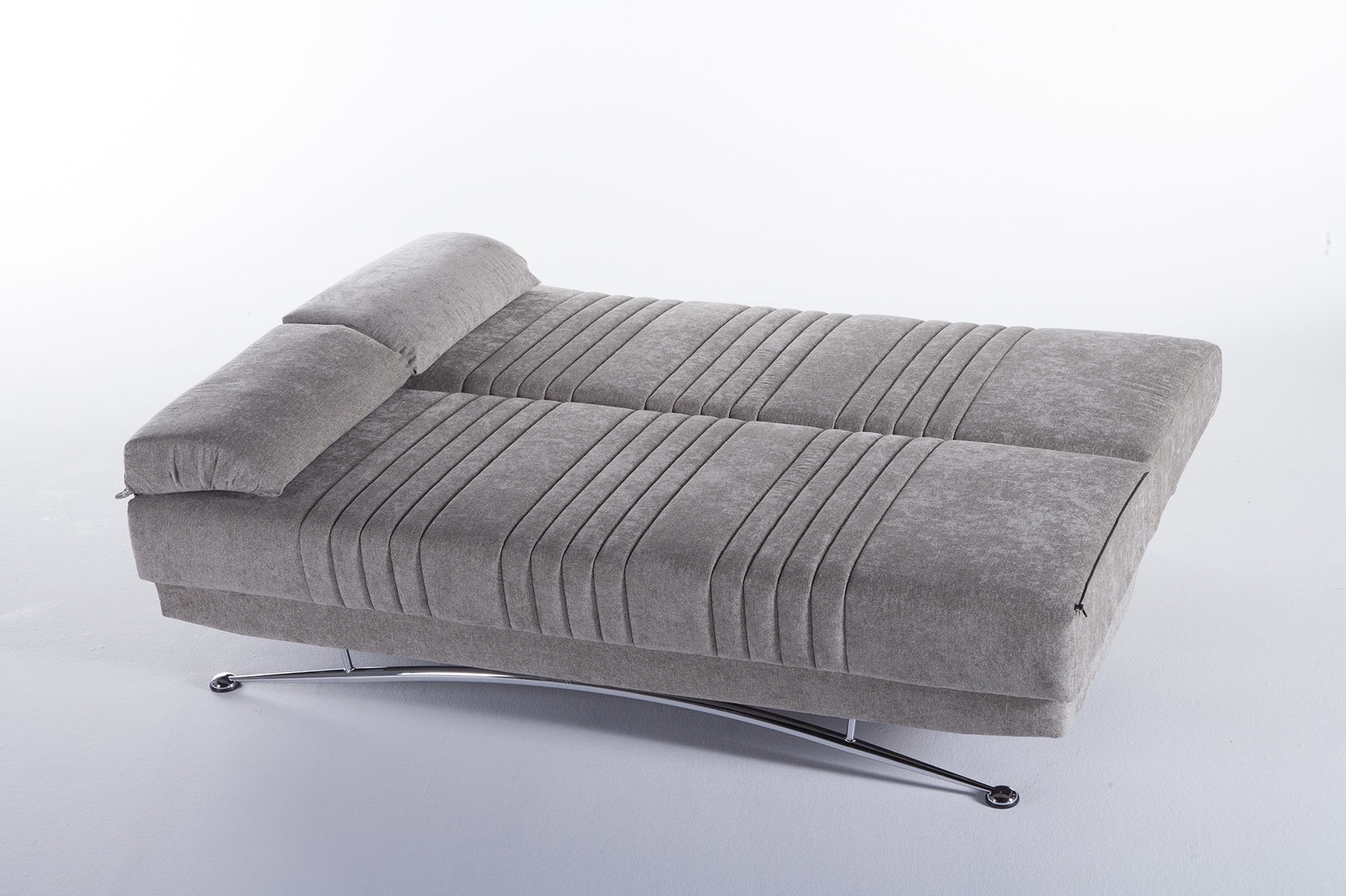 Fantasy Chenille Fabric Storage Sleeper Sofabed