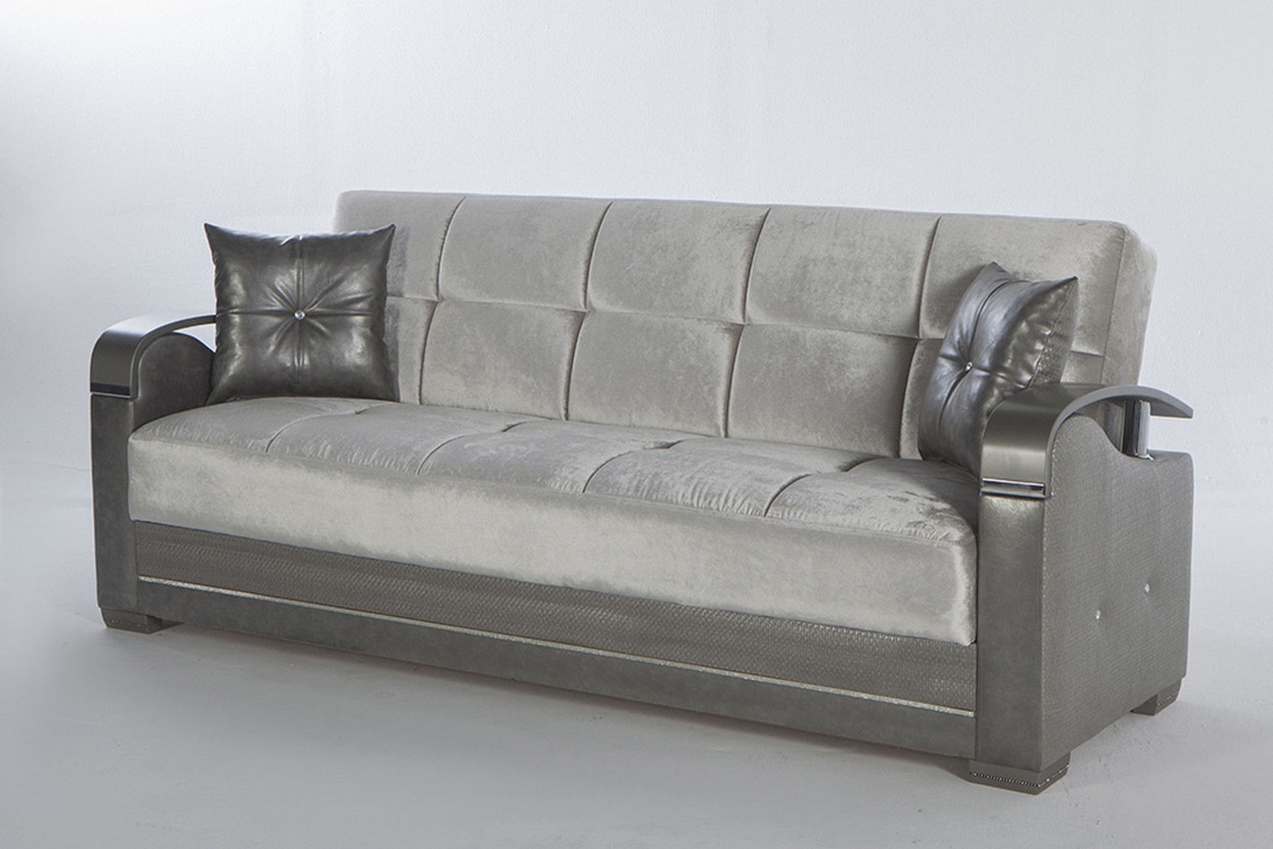 Luna Fabric Storage Sleeper Sofabed