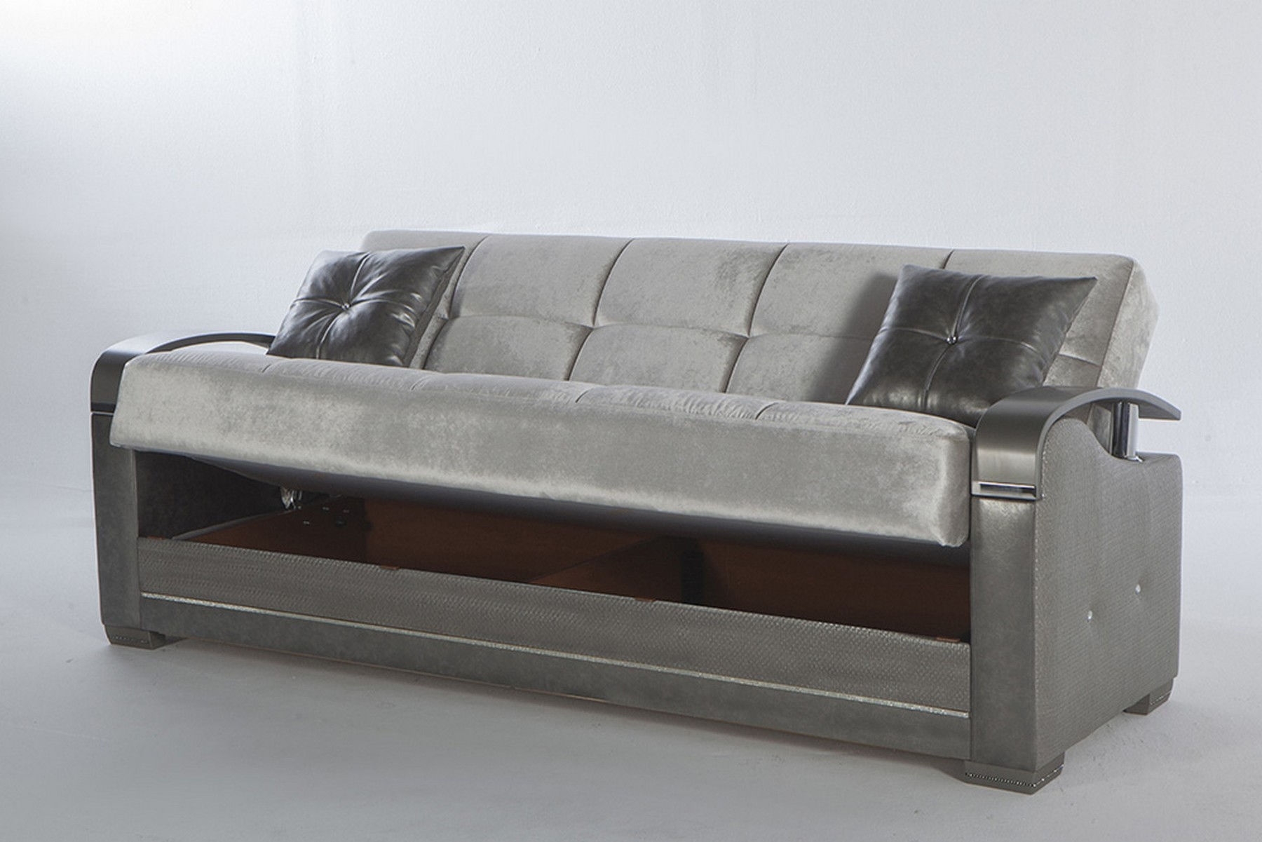 Luna Regal Fabric Storage Sleeper Sofabed