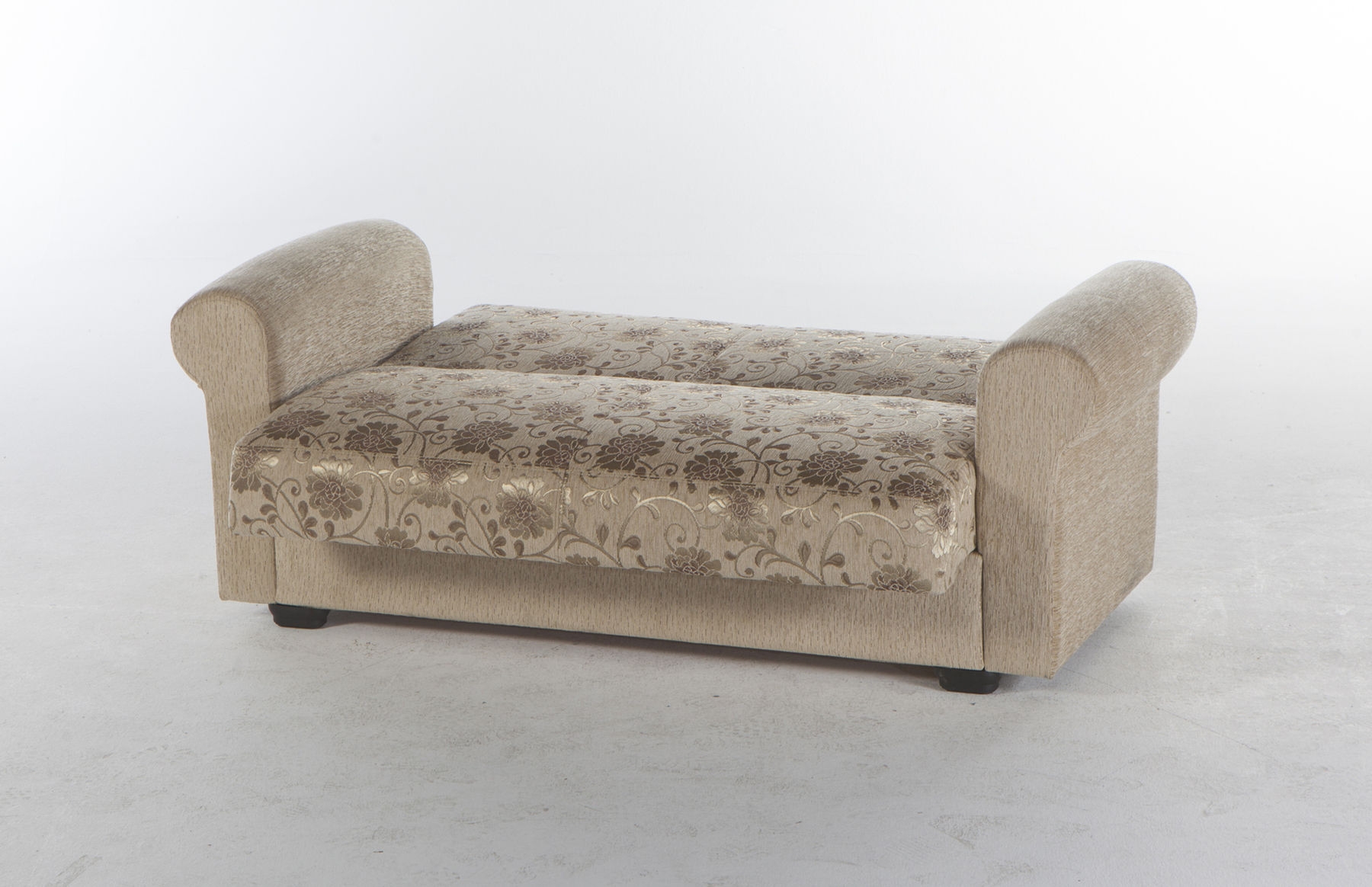 Elita Wide Split Back Convertible Sofa, Gray