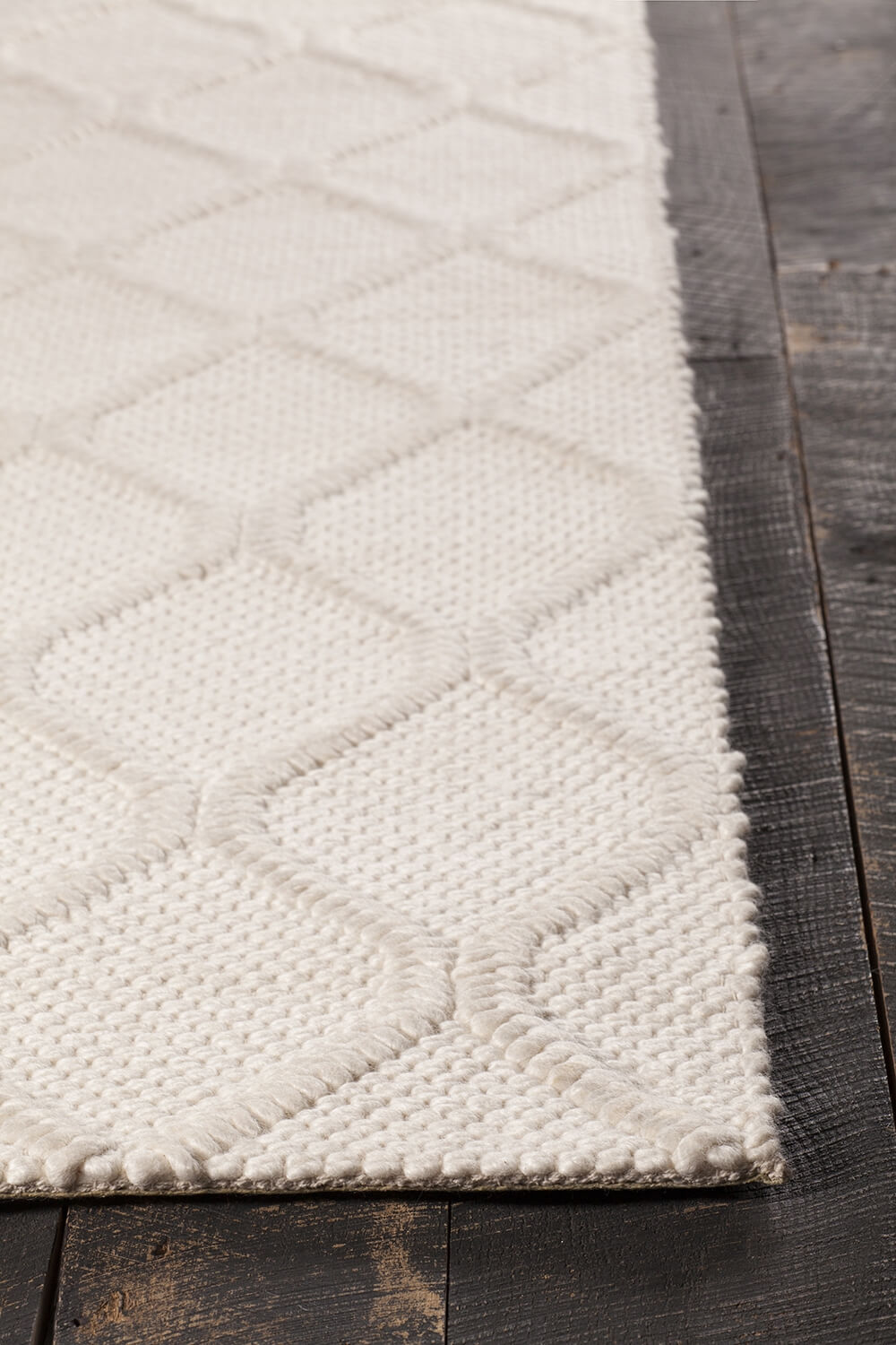 Sujan Wool/Viscose Rectangular Handmade Rug, 5' x 7'6"