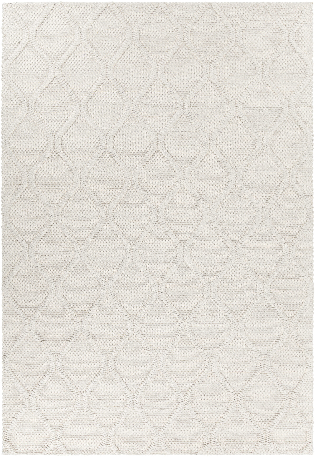 Sujan Wool/Viscose Rectangular Handmade Rug