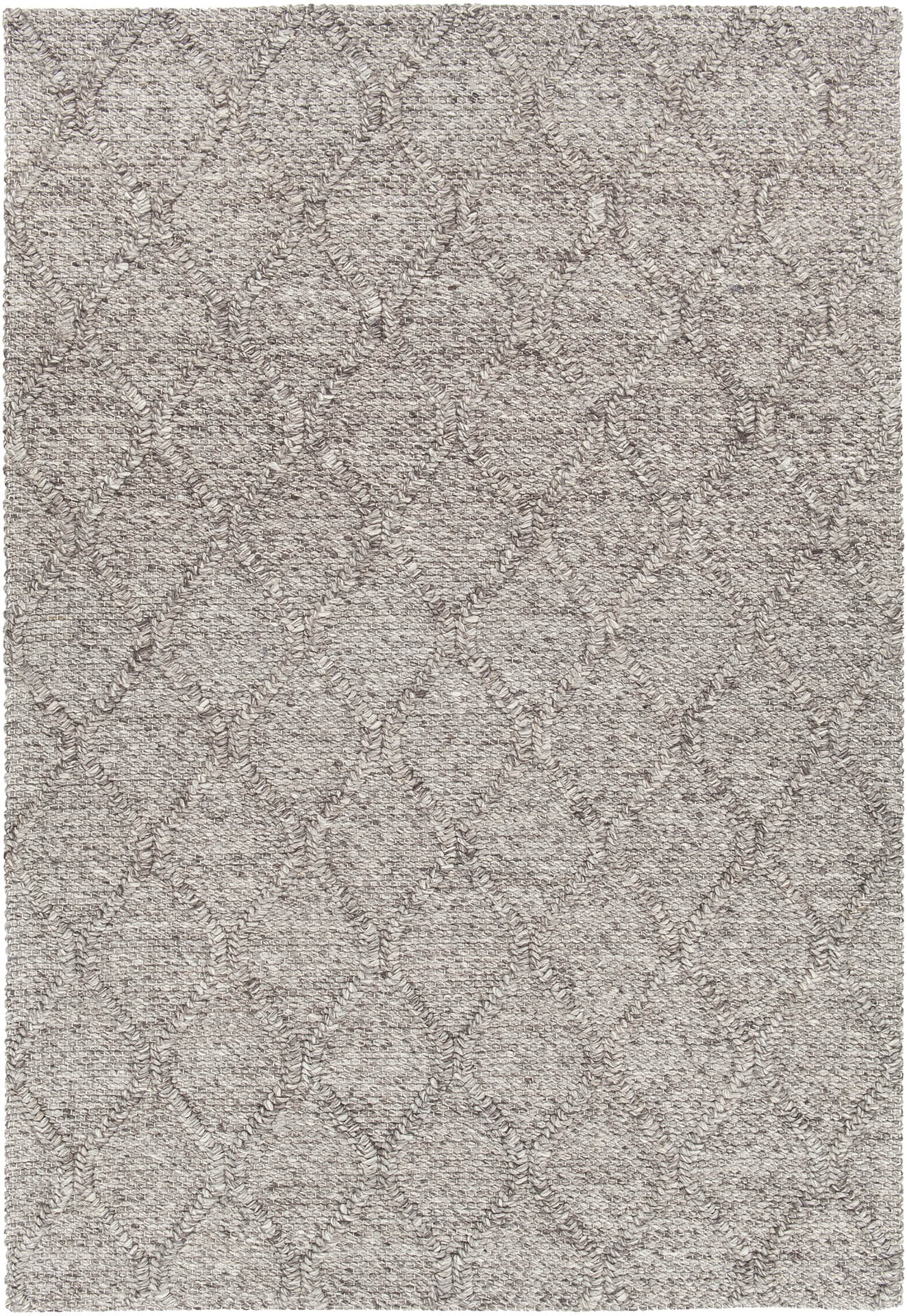 Sujan Wool/Viscose Rectangular Handmade Rug