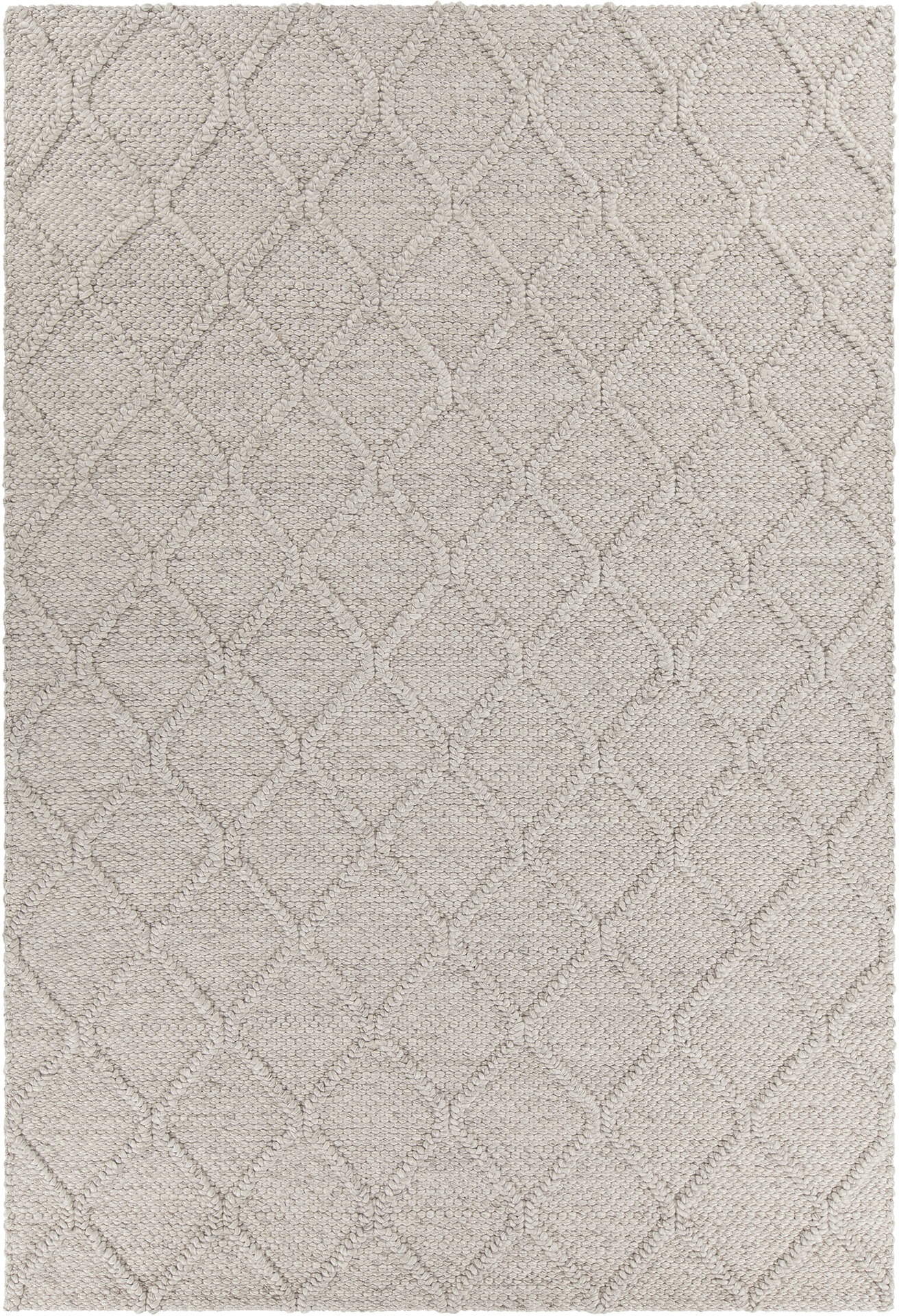 Sujan Wool/Viscose Rectangular Handmade Rug