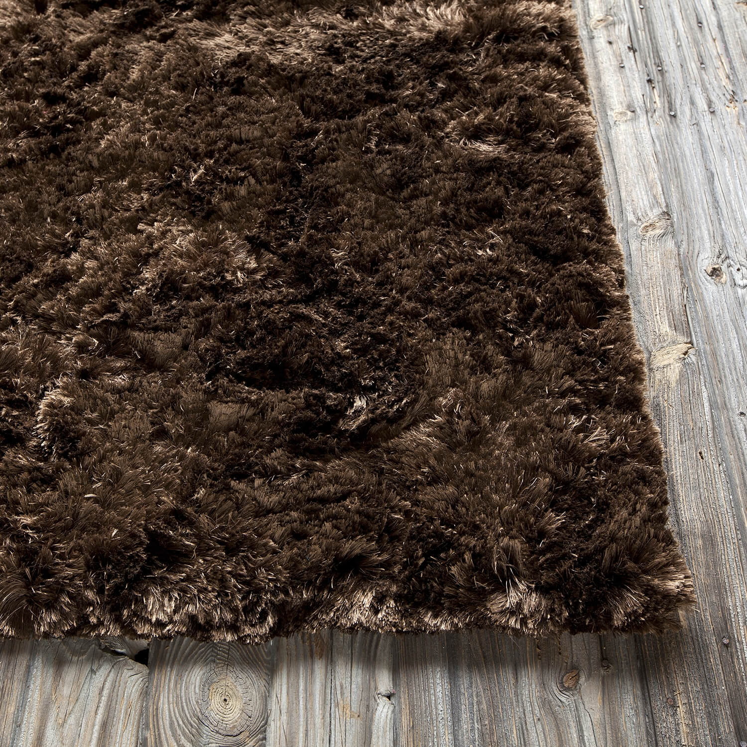 Sunlight Polyester Rectangular Handmade Rug, 5' x 7'6"