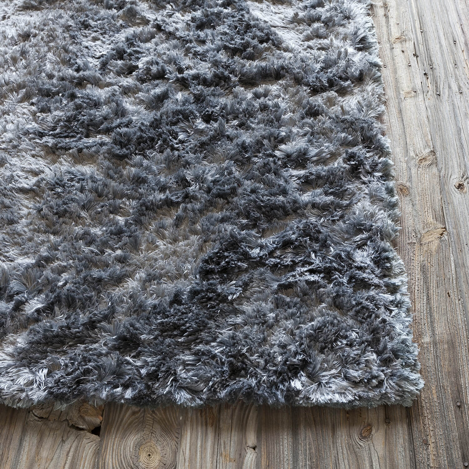 Sunlight Polyester Rectangular Handmade Rug, 5' x 7'6"