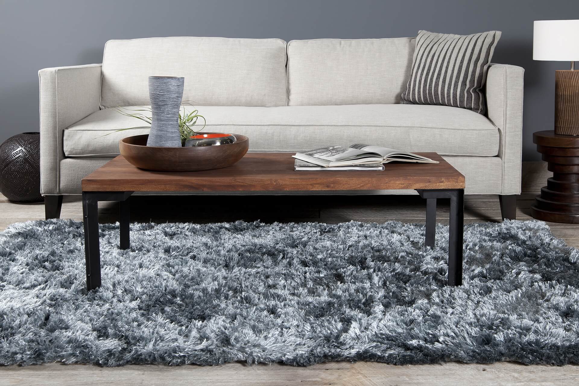Sunlight Polyester Rectangular Handmade Rug, 5' x 7'6"