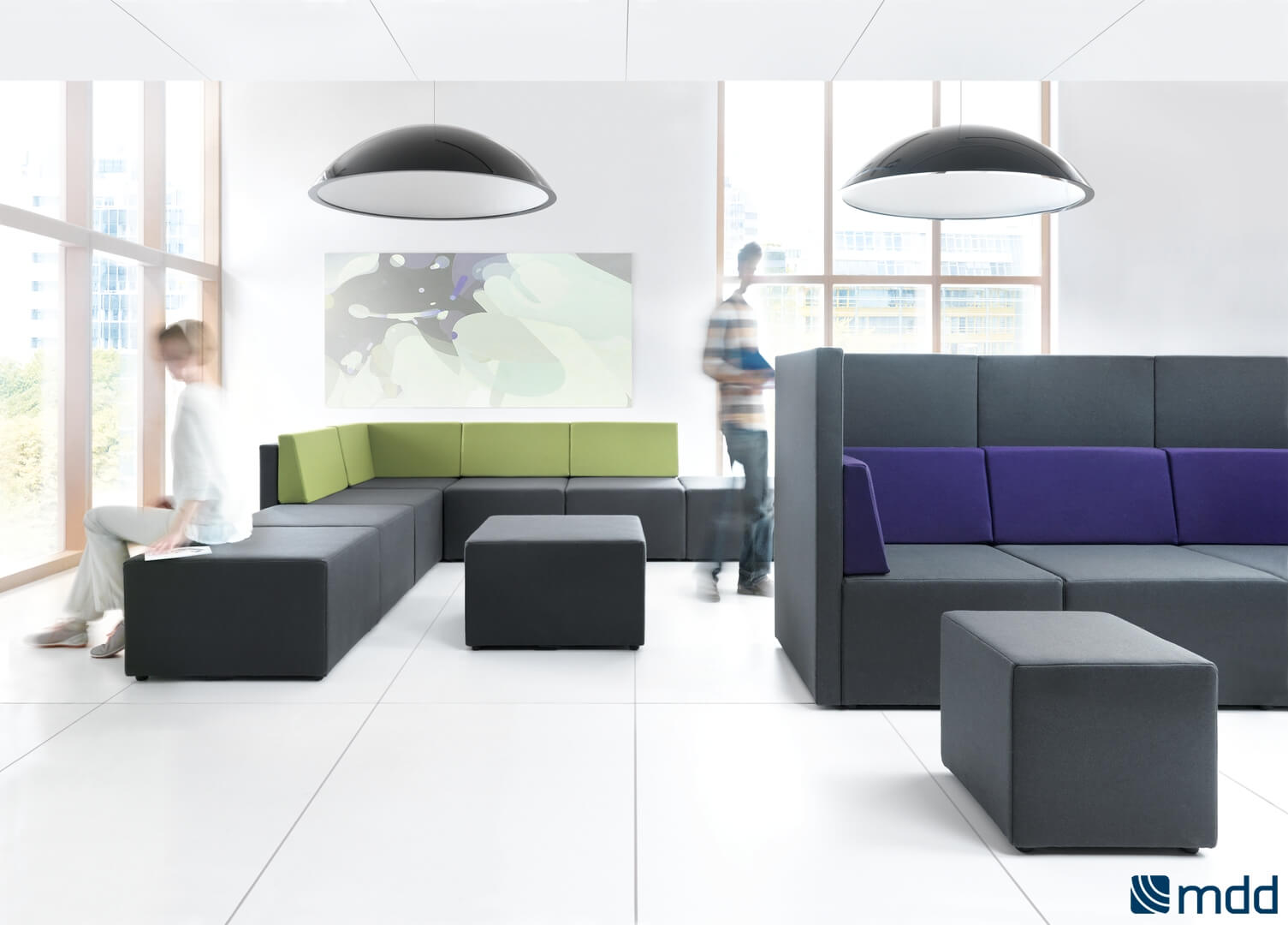 Sunbeam Lamp, Black by MDD Office Furniture