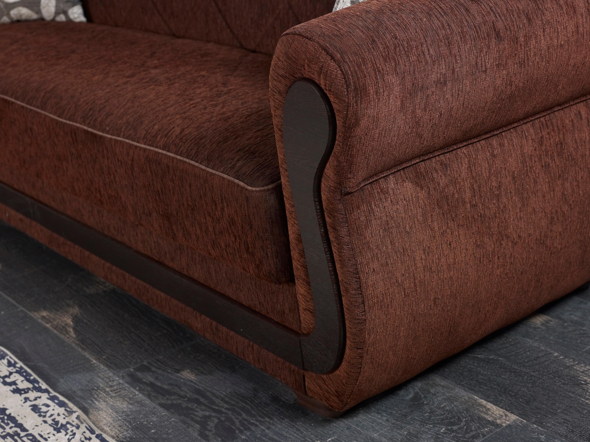 Sunrise Fabric Storage Loveseat