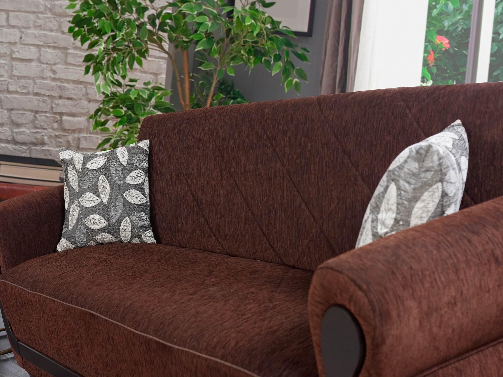 Sunrise Fabric Storage Loveseat