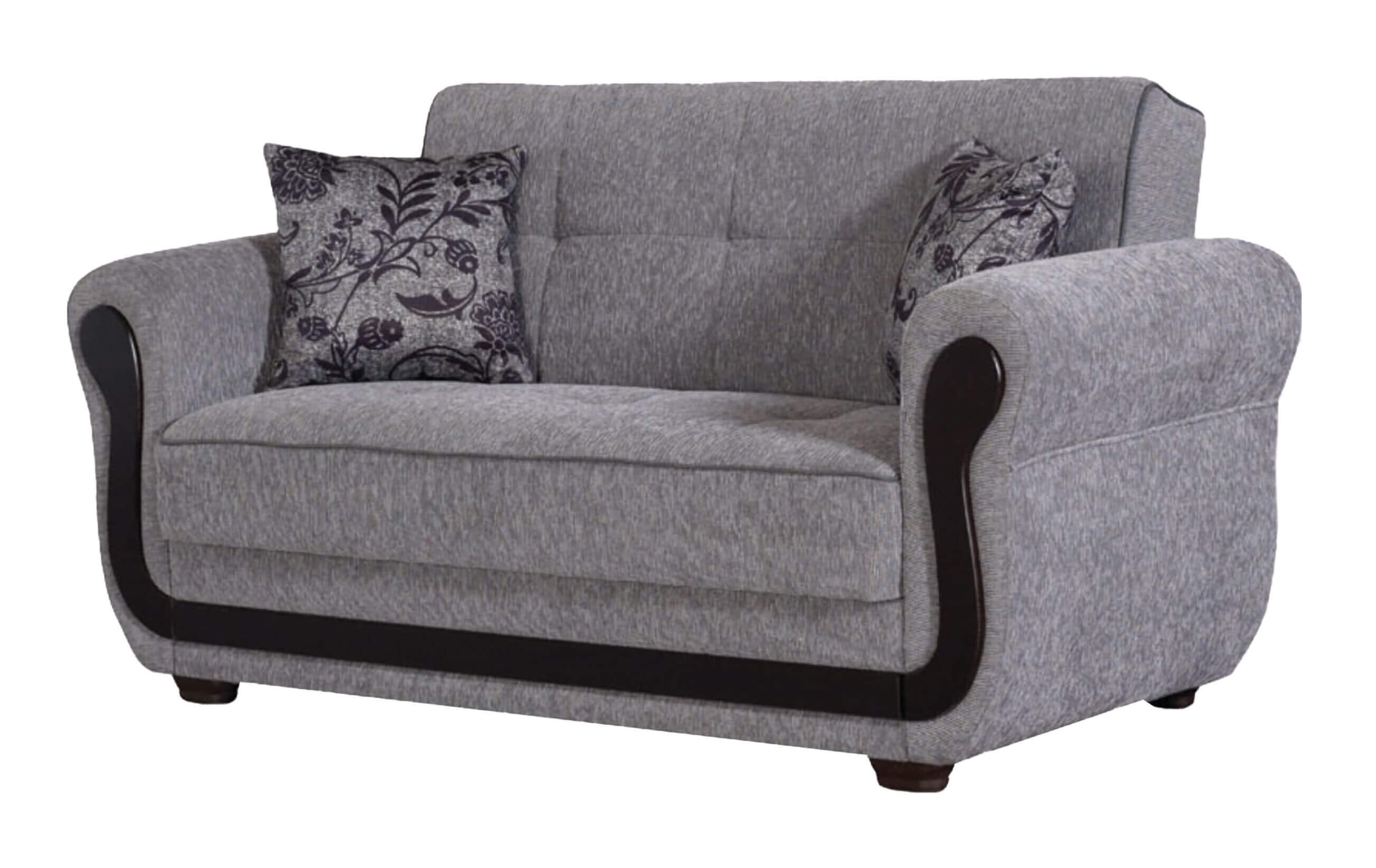 Surf Ave Fabric Storage Sleeper Living Room Set