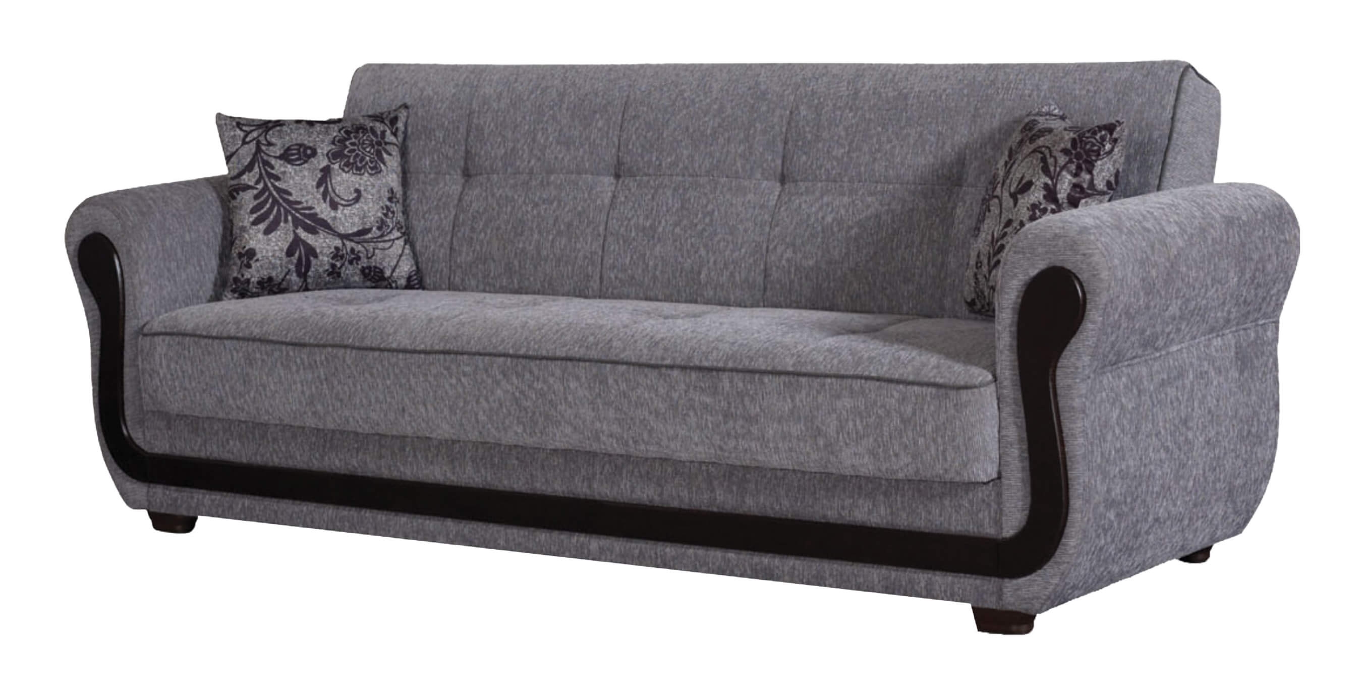 Surf Ave Fabric Storage Sleeper Living Room Set