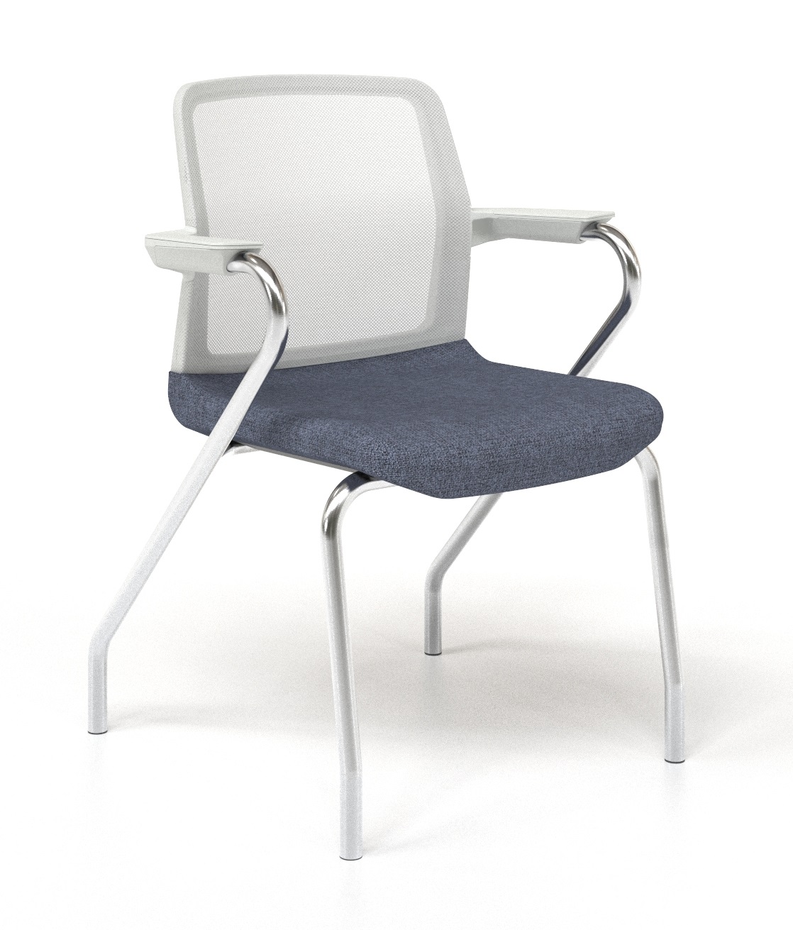 Wind 4-Leg Frame Office Conference Armchair