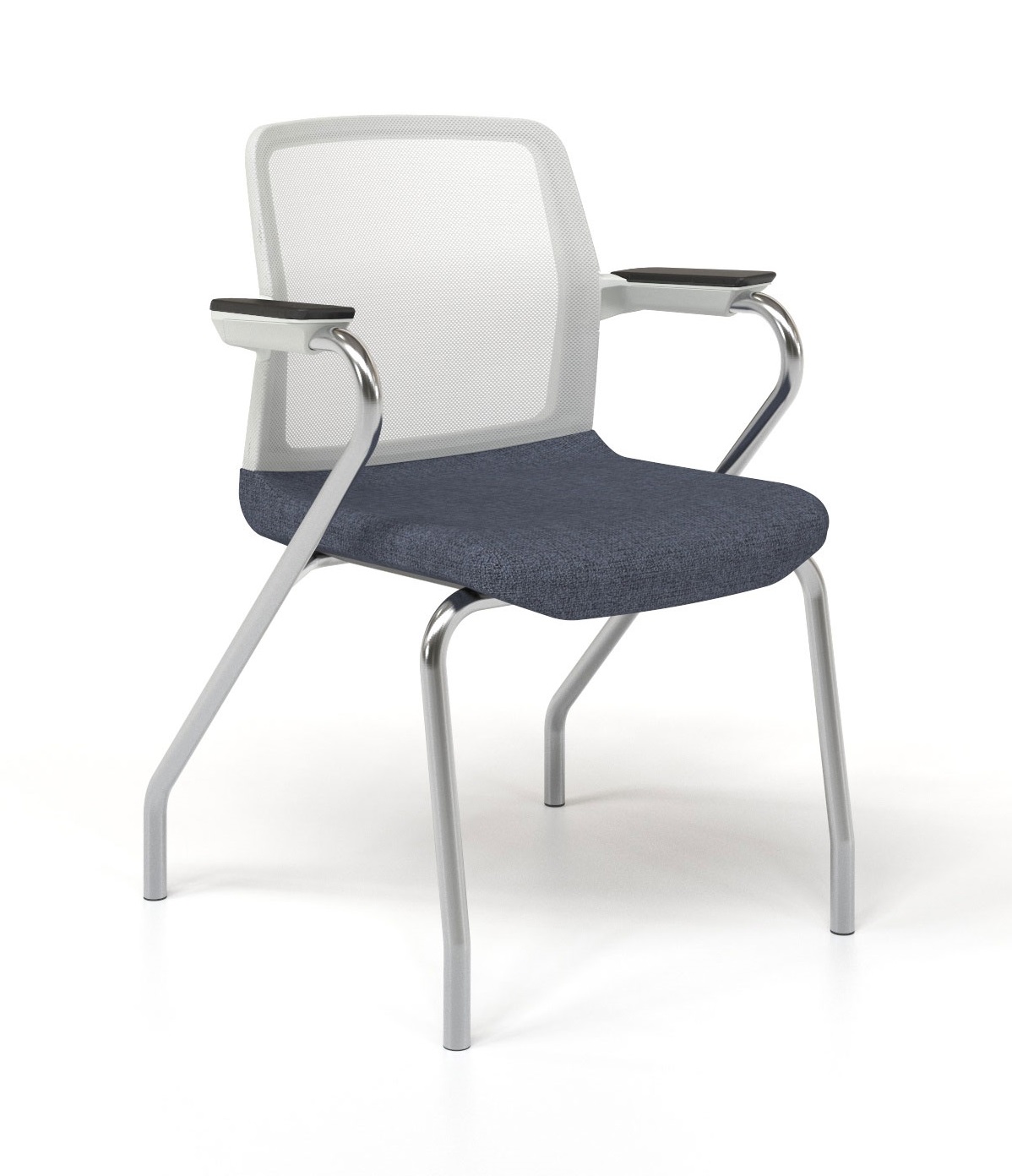 Wind 4-Leg Frame Office Conference Armchair